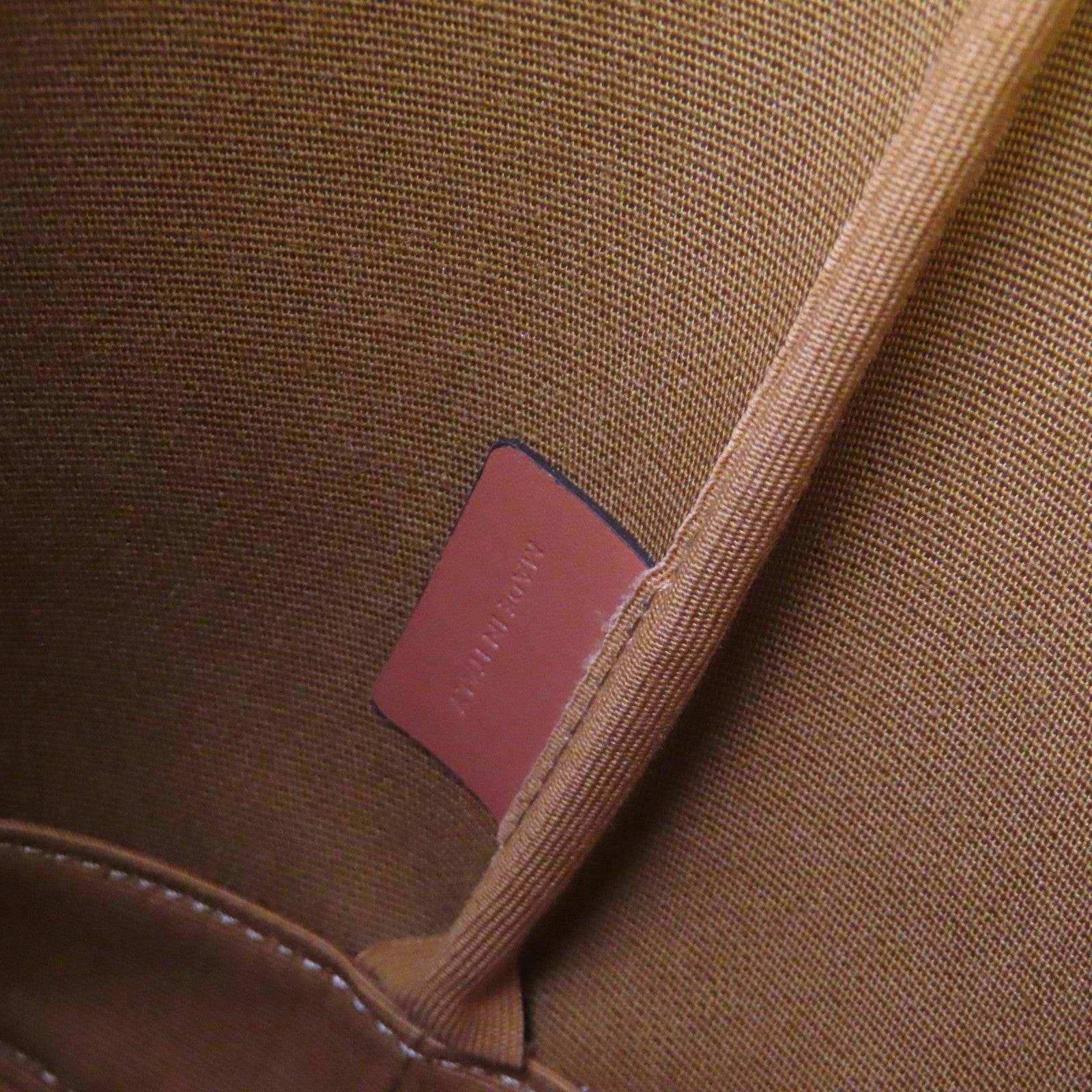 CELINE Triomphe帆布Small Bucket Shoulder Bag金扣肩背袋啡色