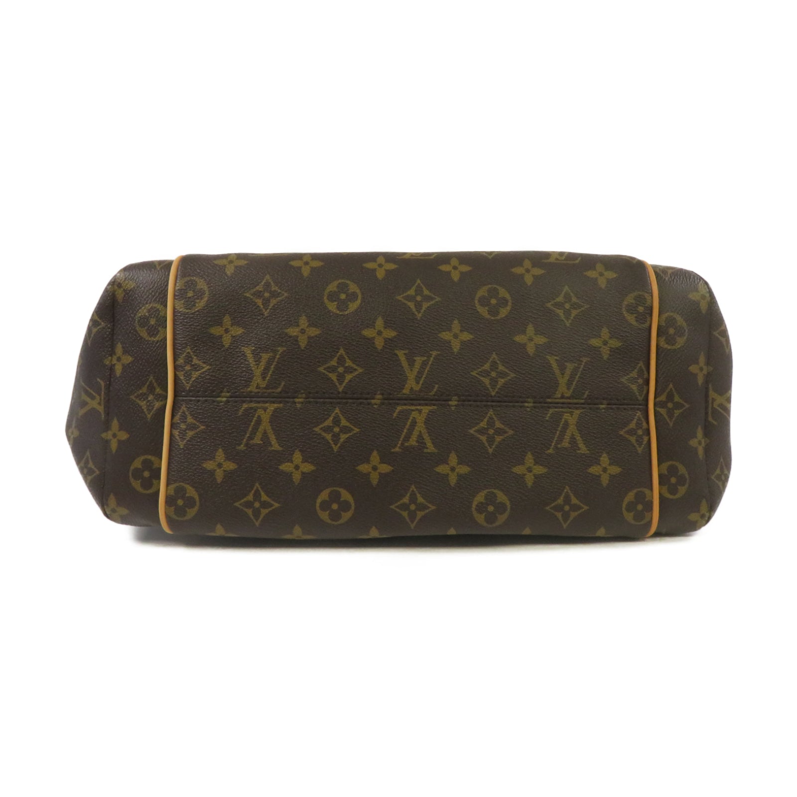 LOUIS VUITTON Monogram Totally MM金扣肩背袋啡色
