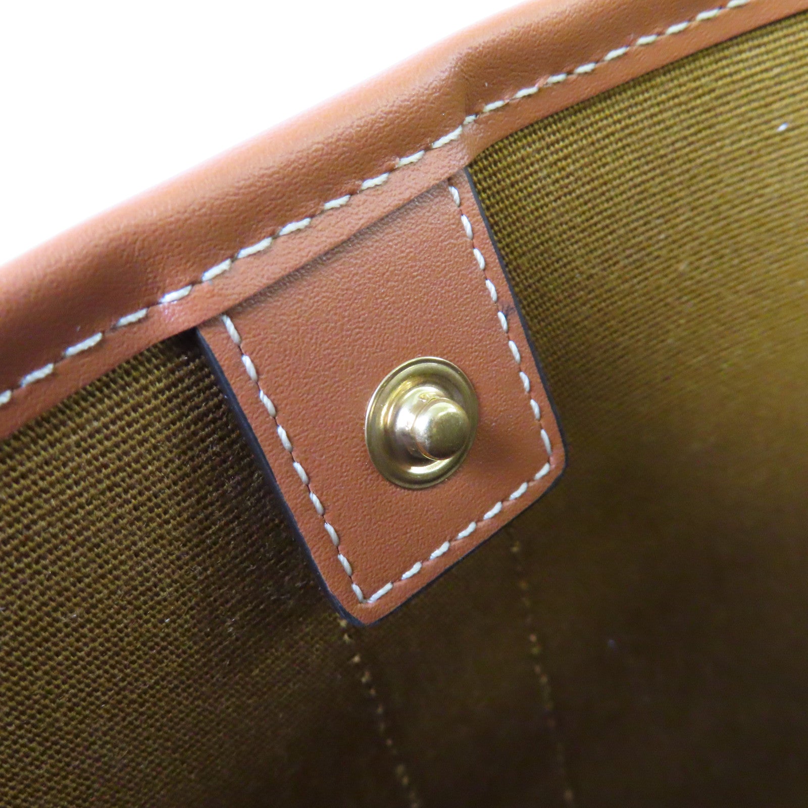 CELINE Triomphe帆布Small Bucket Shoulder Bag金扣肩背袋啡色