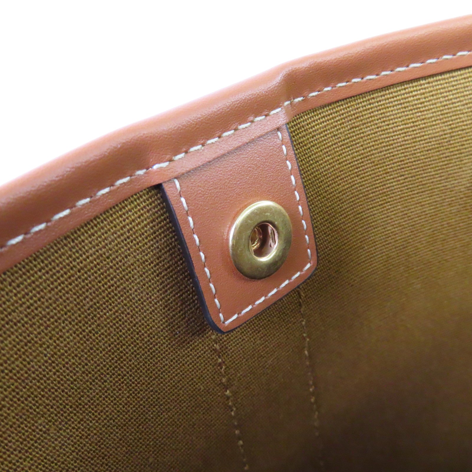 CELINE Triomphe帆布Small Bucket Shoulder Bag金扣肩背袋啡色