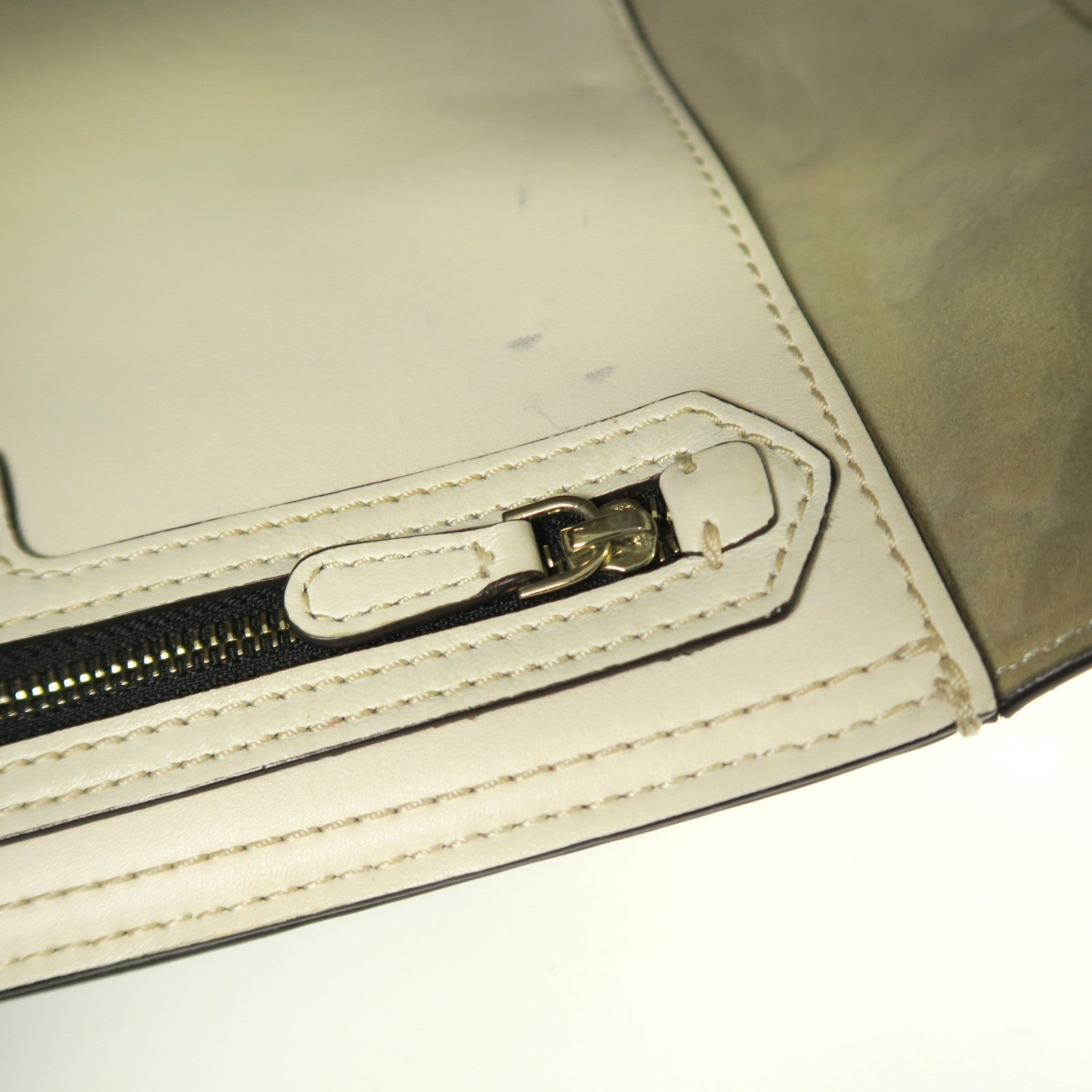 Anya Hindmarch 牛皮皮革Hand Bag金扣手挽袋彩色