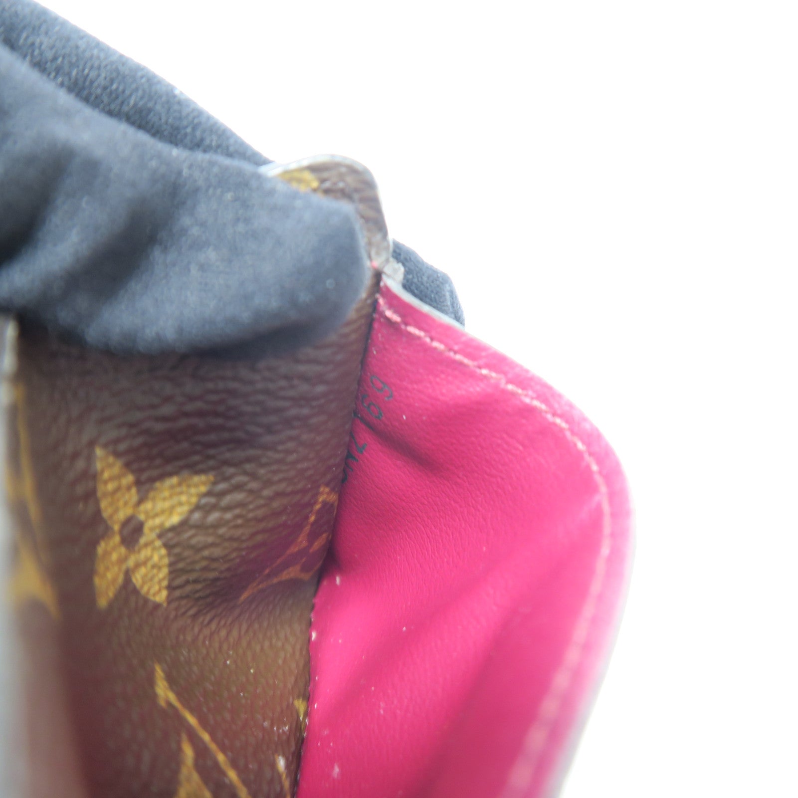 LOUIS VUITTON Monogram Sarah Long Wallet金扣長錢包啡色