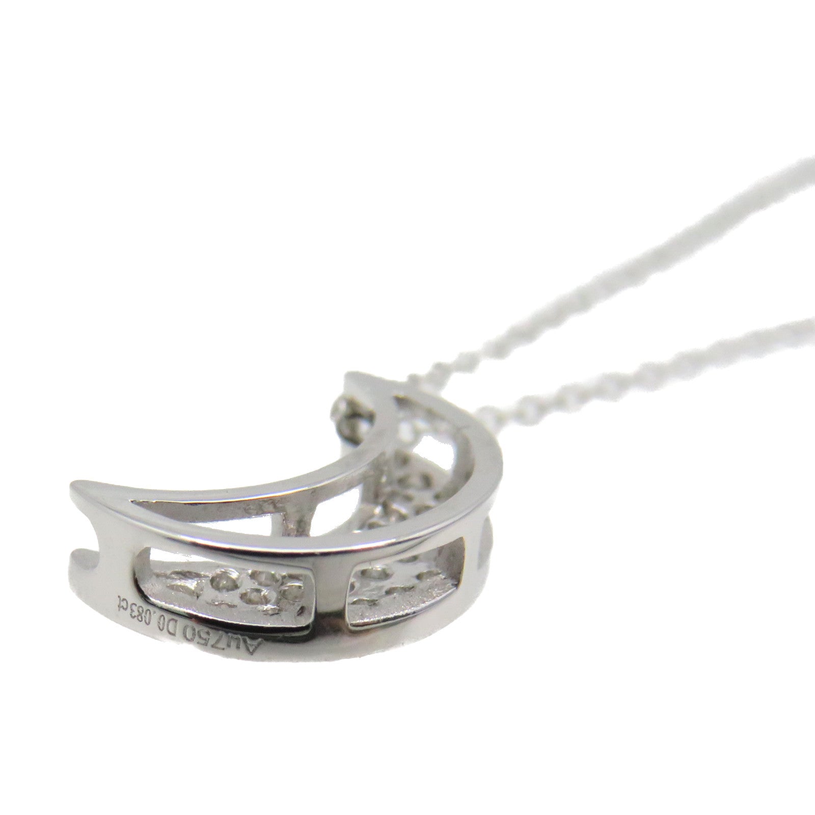 JEWELRY 【激減優惠】18K白金/0.08ct鑽石Diamond Necklace項鏈