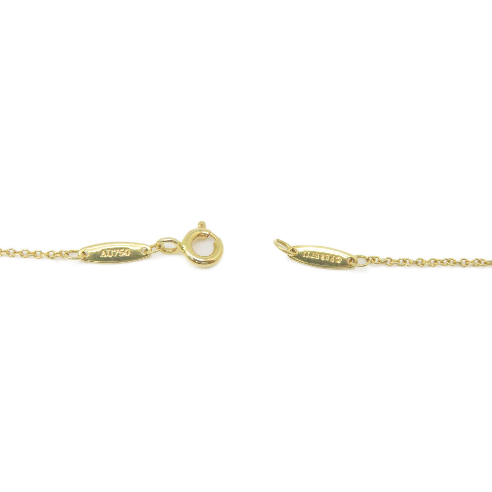 TIFFANY＆CO 【激减优惠】18K黄金Elsa Peretti项链