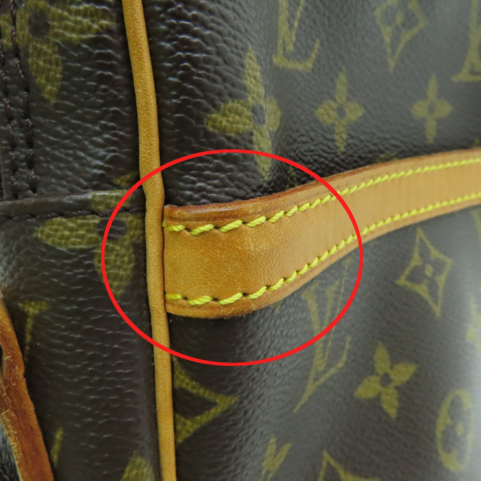LOUIS VUITTON Monogram Danube Gold Buckle Shoulder Bag Brown