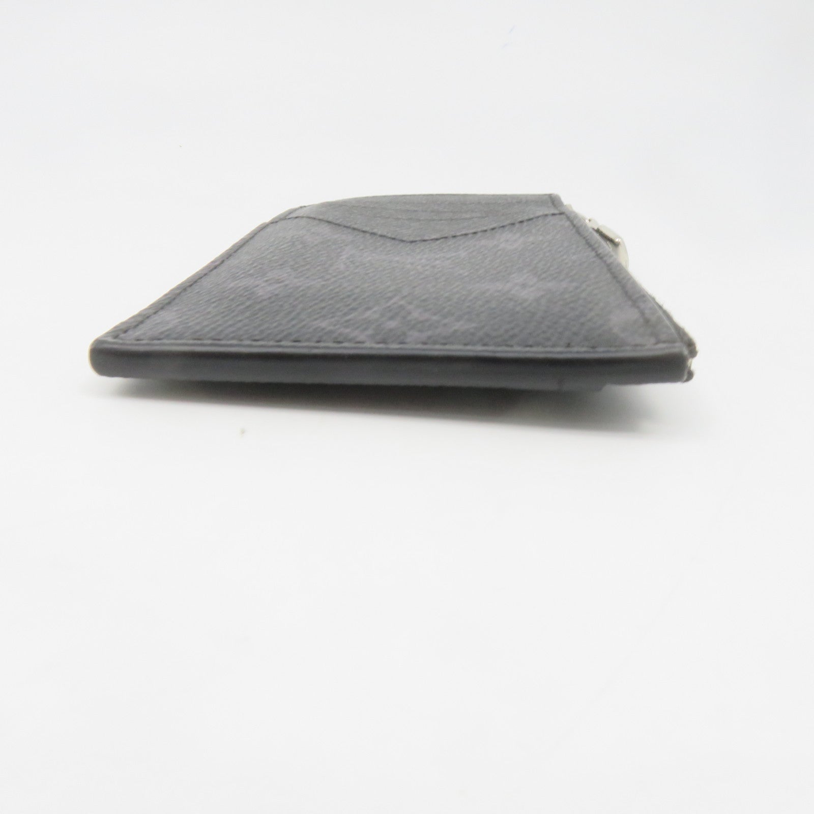 LOUIS VUITTON Monogram Eclipse Taigarama零錢卡片包黑色