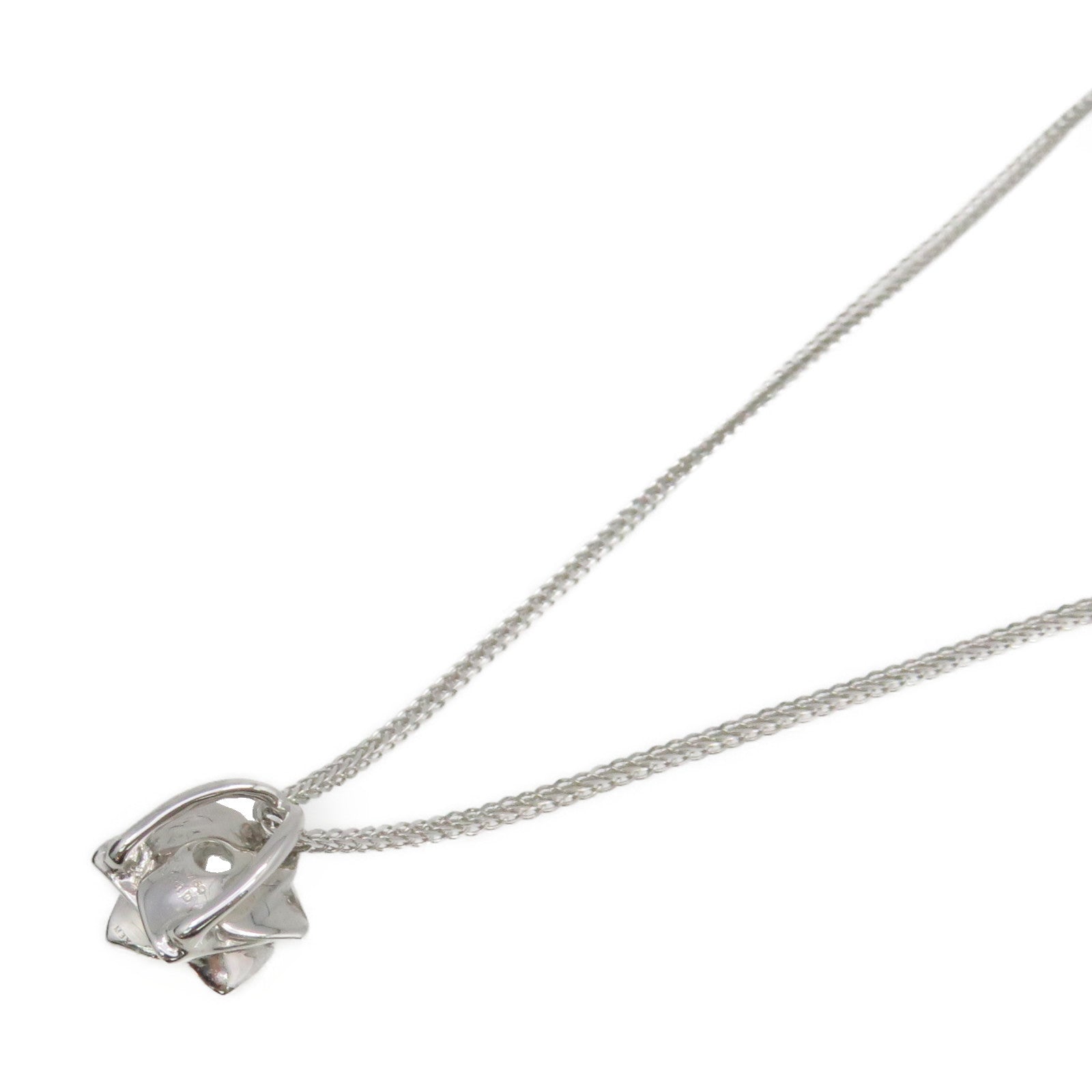 JEWELRY 18K白金/0.18ct钻石Diamond Necklace项链