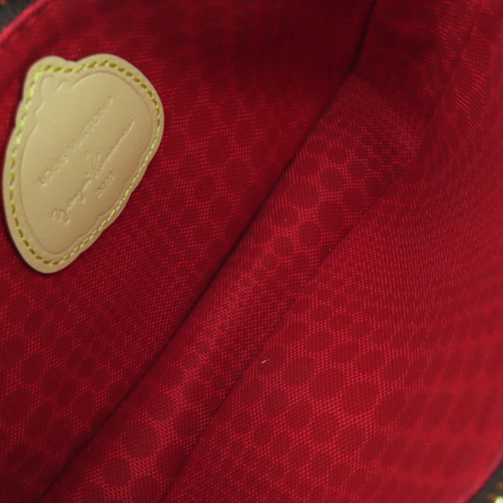 LOUIS VUITTON Monogram LV x YK Mini Pochette Accessories金扣手拿包啡色/彩色