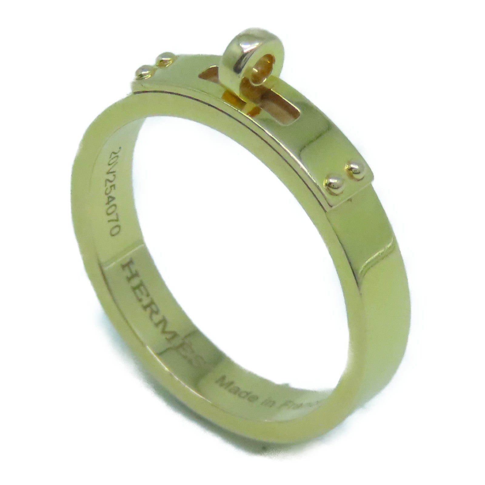 HERMES 【激減優惠】18K玫瑰金Kelly Ring戒指#53