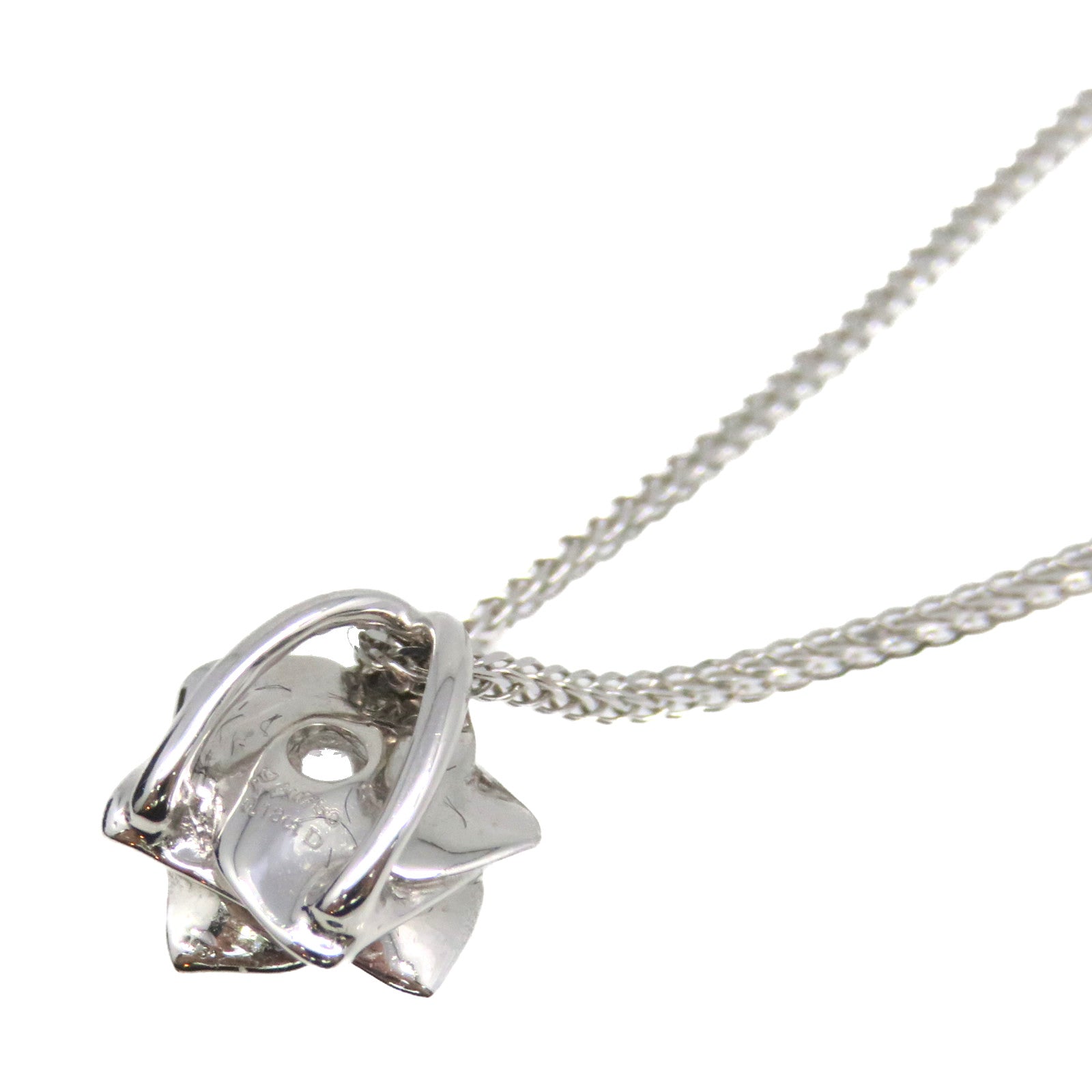 JEWELRY 18K白金/0.18ct钻石Diamond Necklace项链