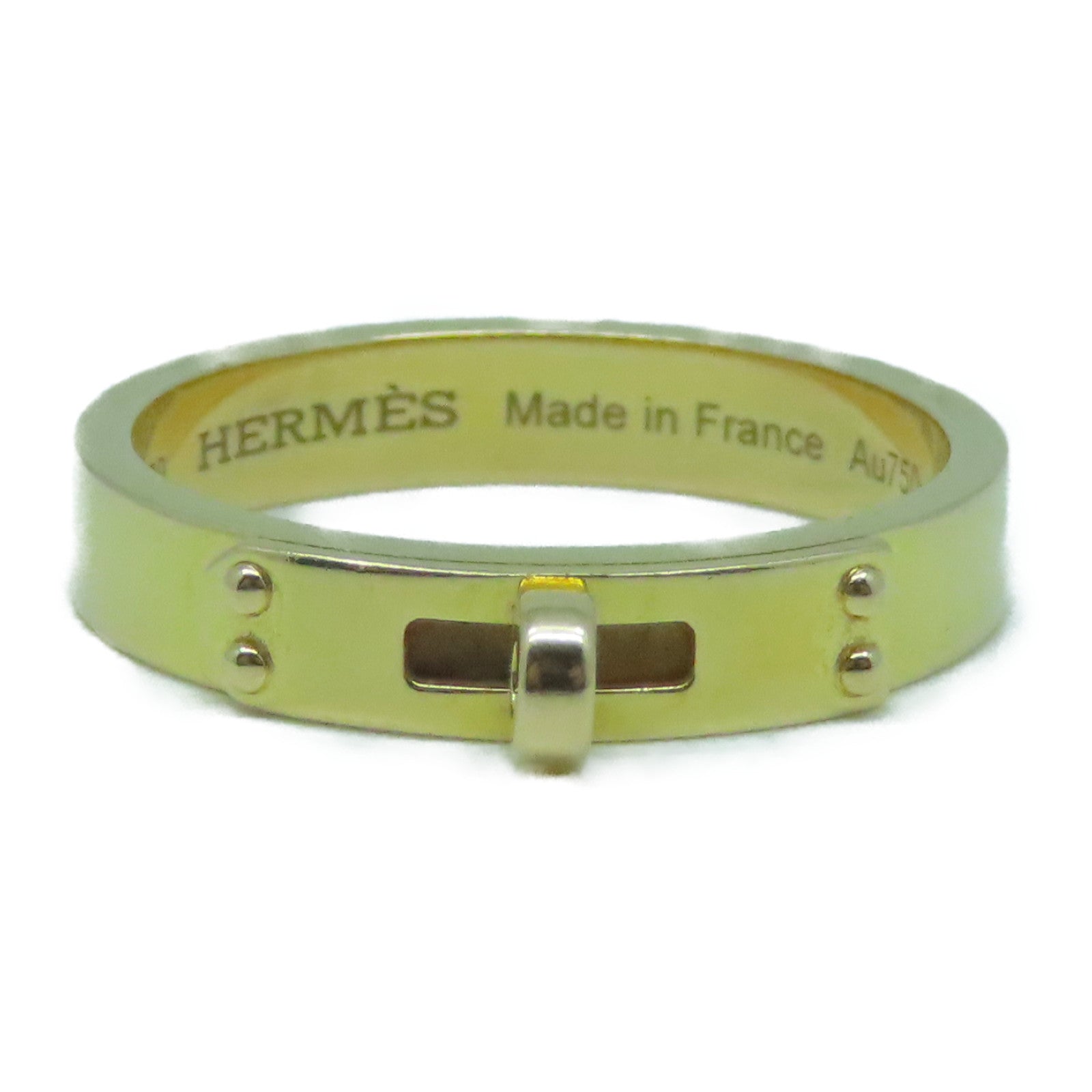 HERMES 【激減優惠】18K玫瑰金Kelly Ring戒指#53
