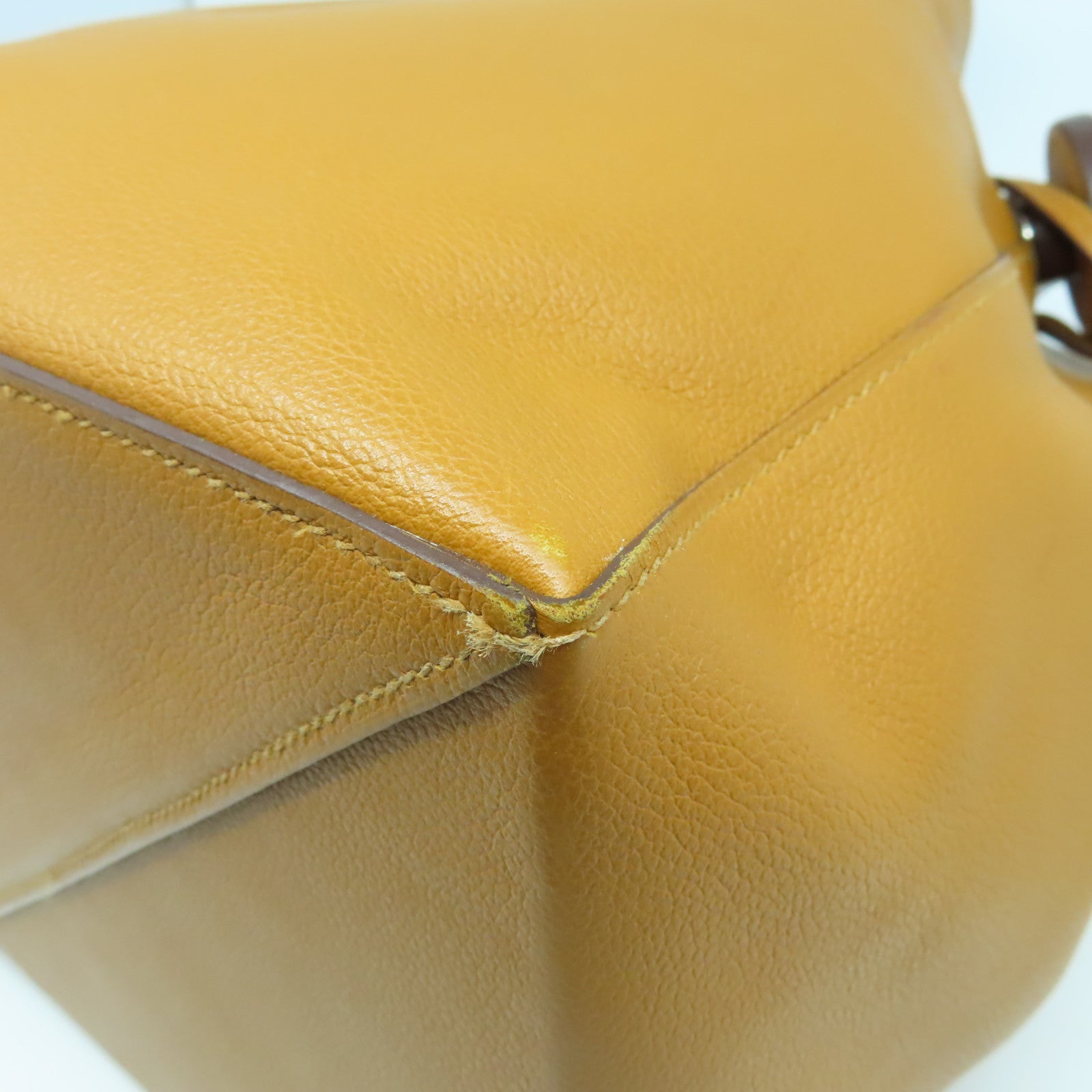 HERMES Evercolor皮革Licol肩背袋經典駝色