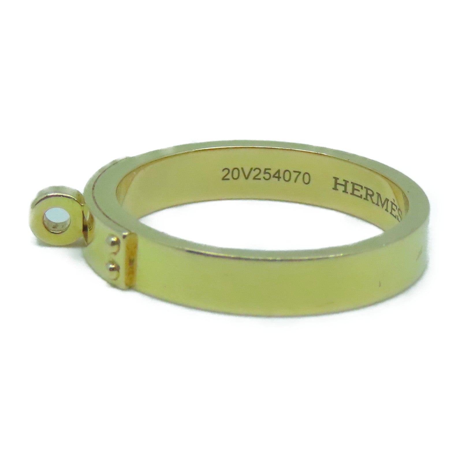 HERMES 【激減優惠】18K玫瑰金Kelly Ring戒指#53