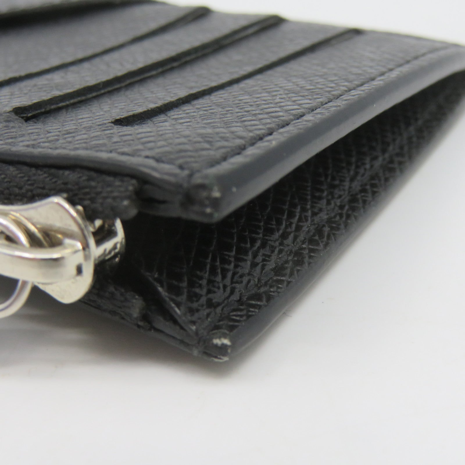 LOUIS VUITTON Monogram Eclipse Taigarama零錢卡片包黑色