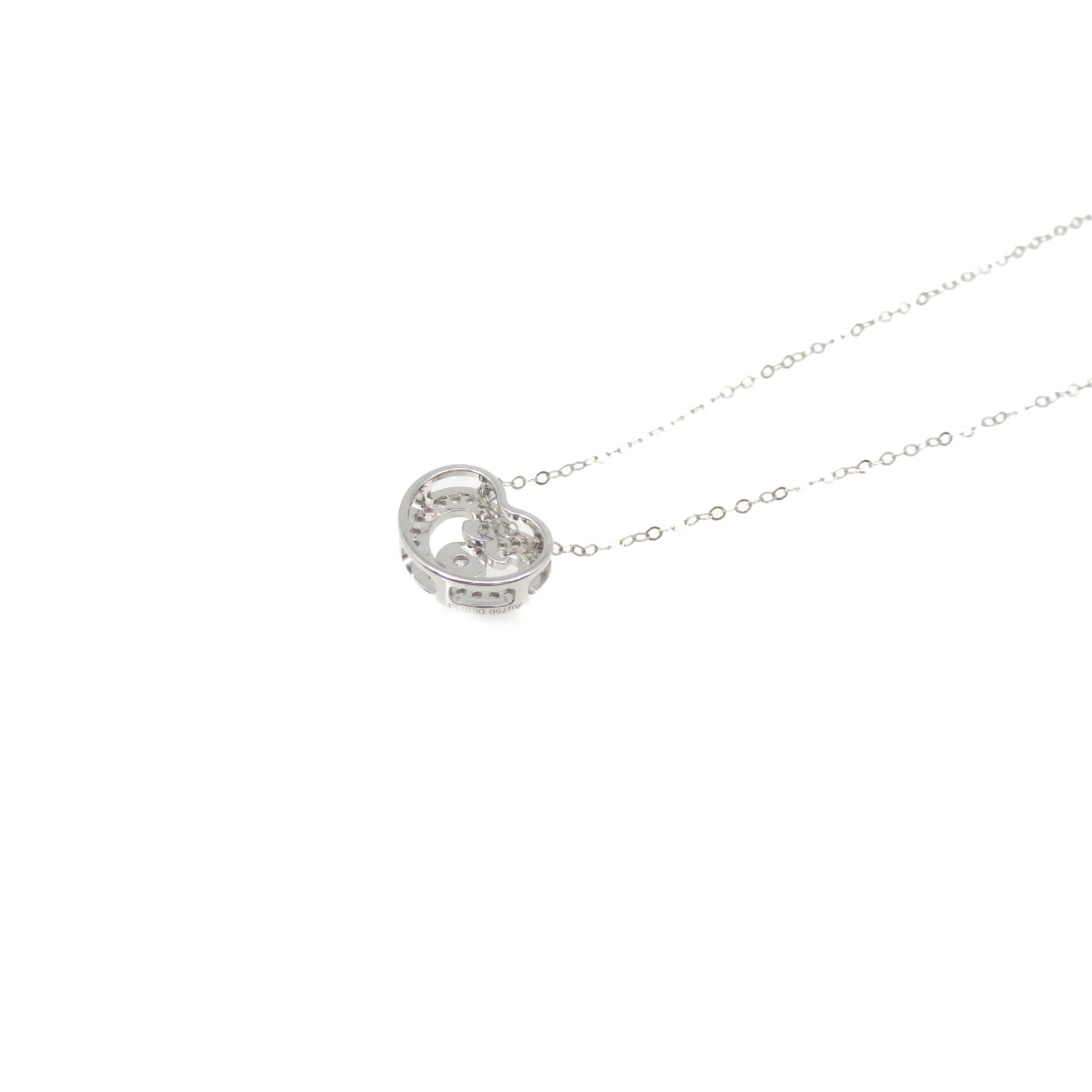 JEWELRY 【激減優惠】18K白金/0.08ct鑽石Diamond Necklace項鏈