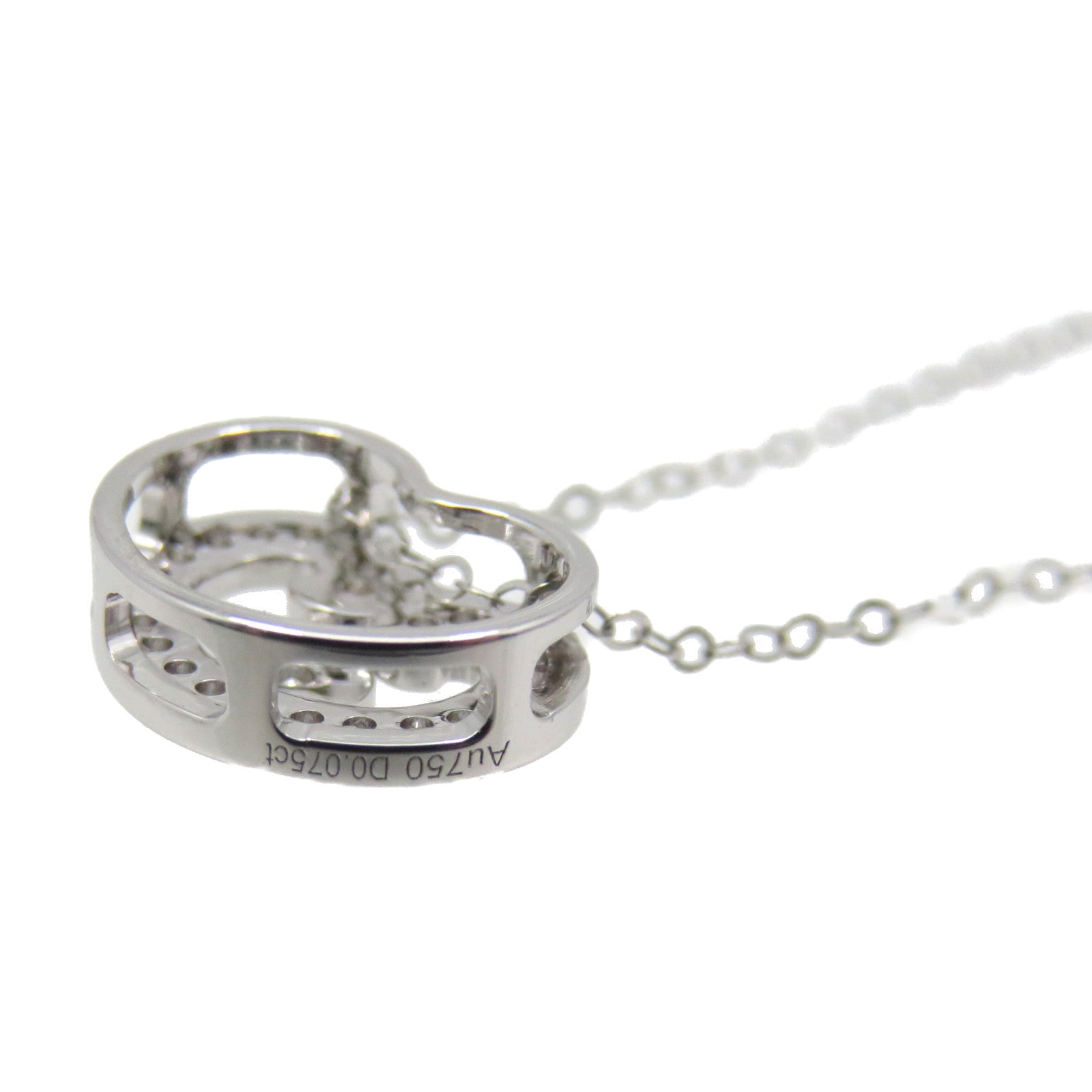 JEWELRY 【激減優惠】18K白金/0.08ct鑽石Diamond Necklace項鏈