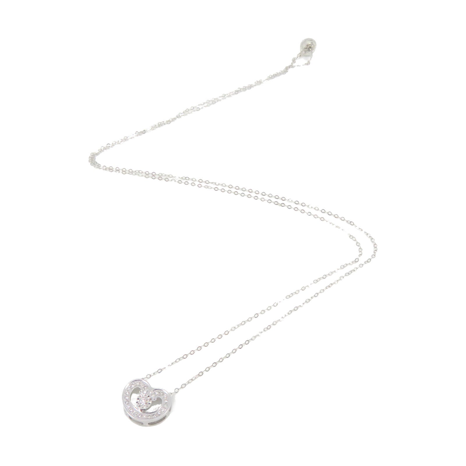 JEWELRY 【激減優惠】18K白金/0.08ct鑽石Diamond Necklace項鏈