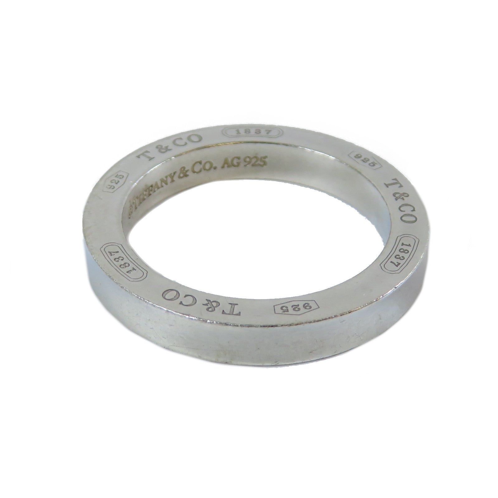 TIFFANY＆CO 925純銀Ring戒指US#9.5