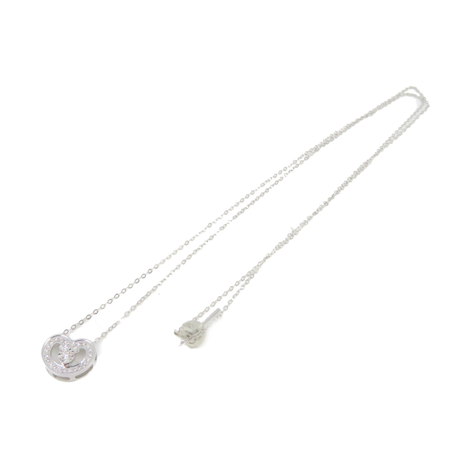 JEWELRY 【激減優惠】18K白金/0.08ct鑽石Diamond Necklace項鏈