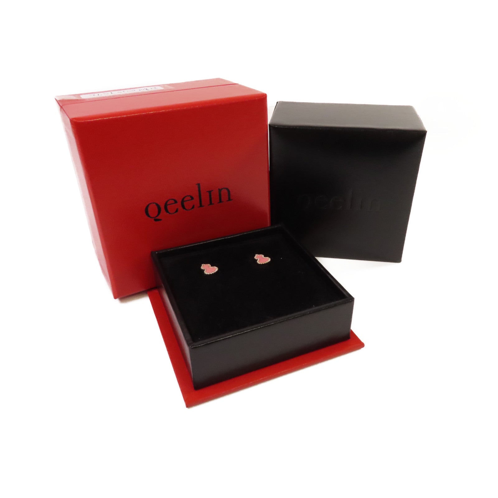 JEWELRY 18K玫瑰金/1.66ct鑽石Qeelin Diamond Earrings耳環粉紅色