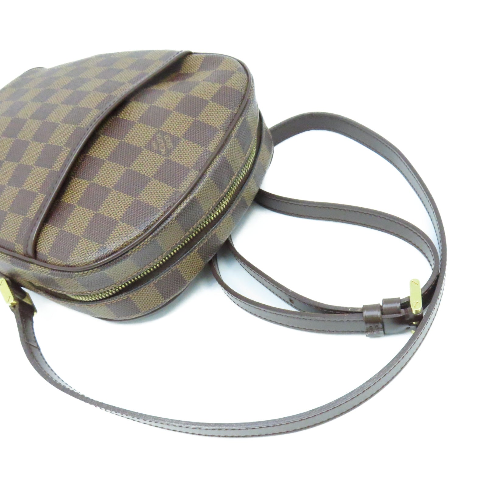 LOUIS VUITTON Damier Ipanema PM Shoulder Bag肩背袋啡色