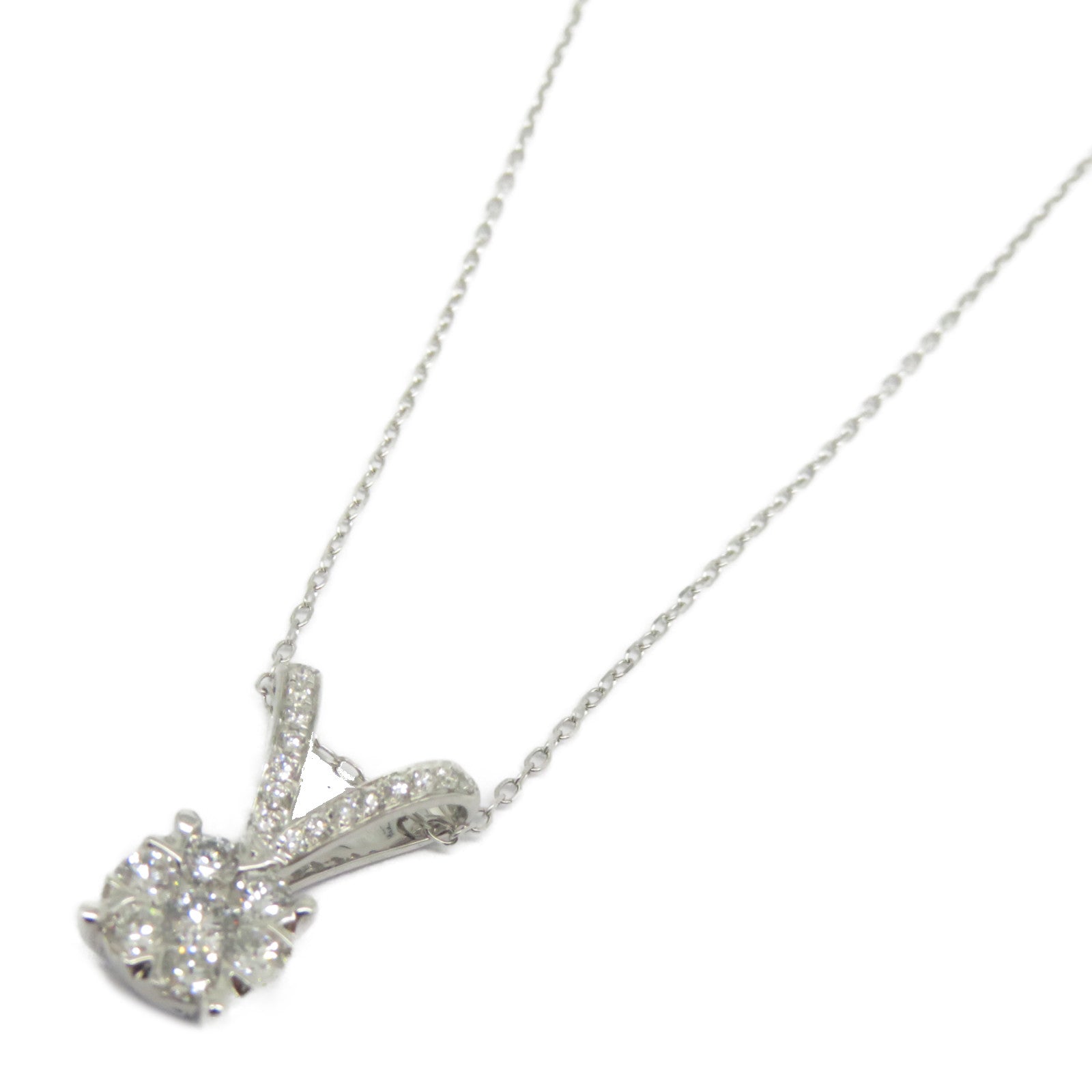 JEWELRY 18K白金Diamond Necklace 0.332ct鑽石項鍊