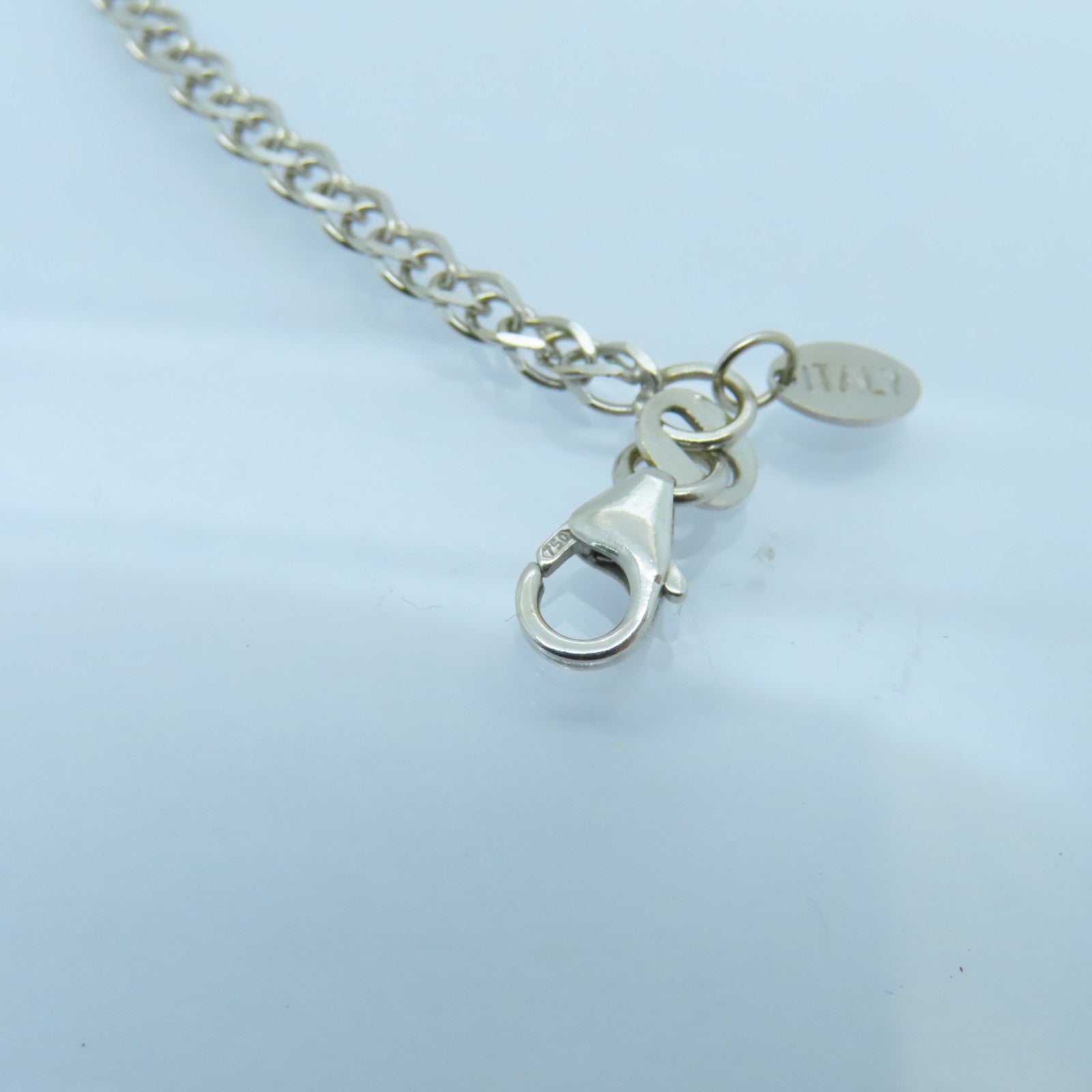 JEWELRY 【激減優惠】18K白金Sapphire Necklace 1.65ct藍寶石項鍊