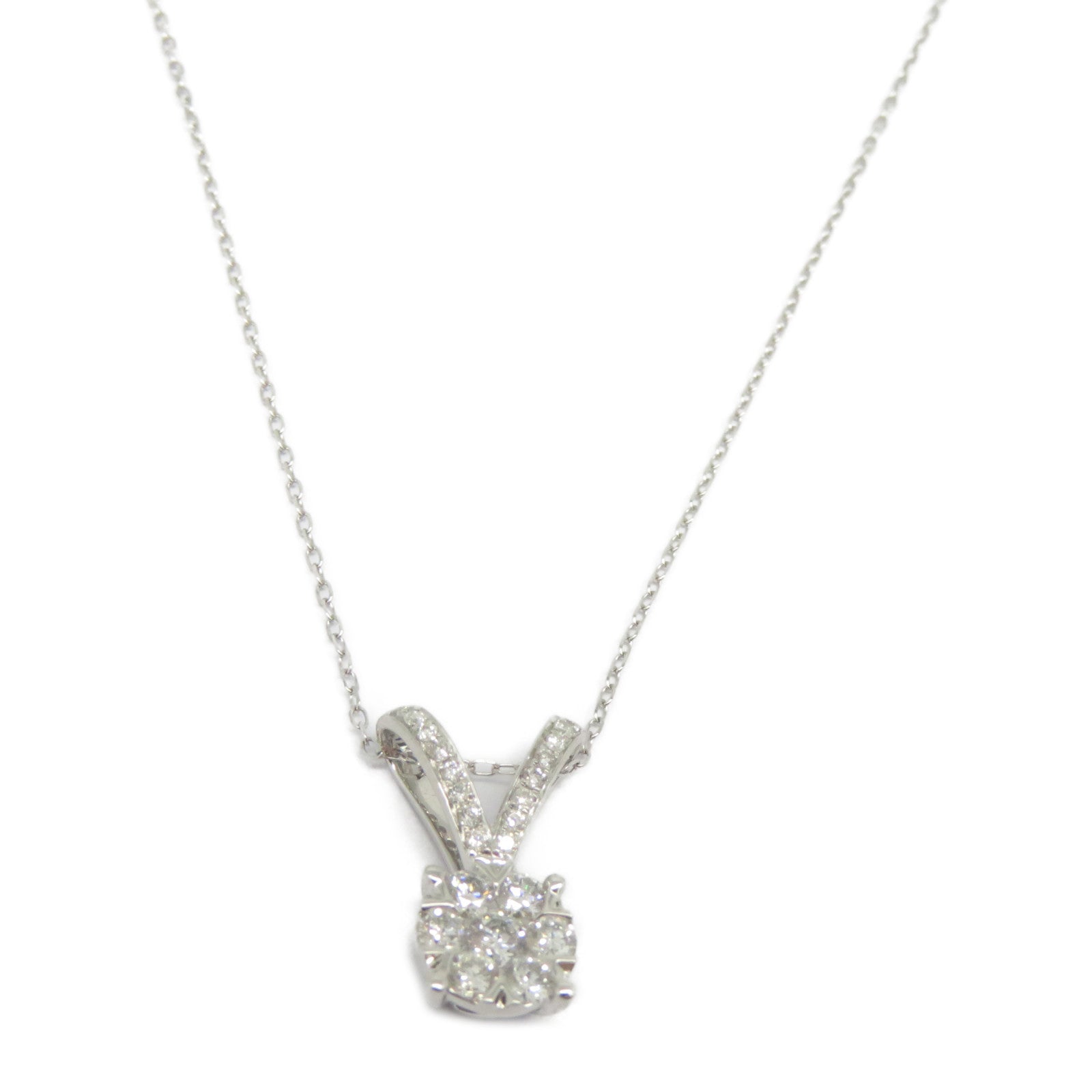JEWELRY 18K白金Diamond Necklace 0.332ct鑽石項鍊
