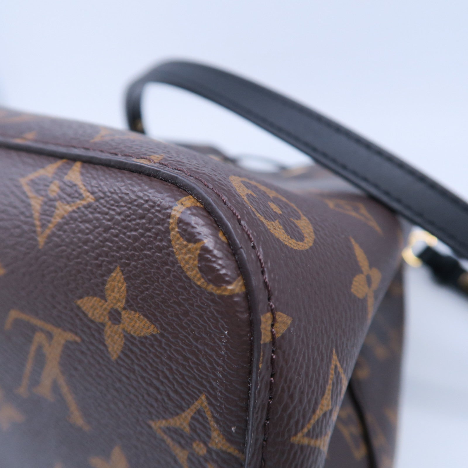 LOUIS VUITTON Monogram Neo Noe MM金扣肩背袋啡色
