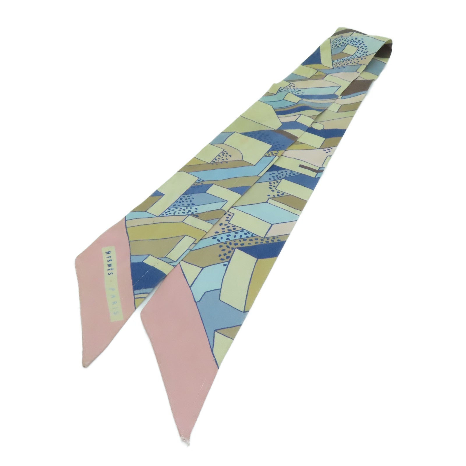 HERMES 【激減優惠】絲質Twilly絲巾彩色