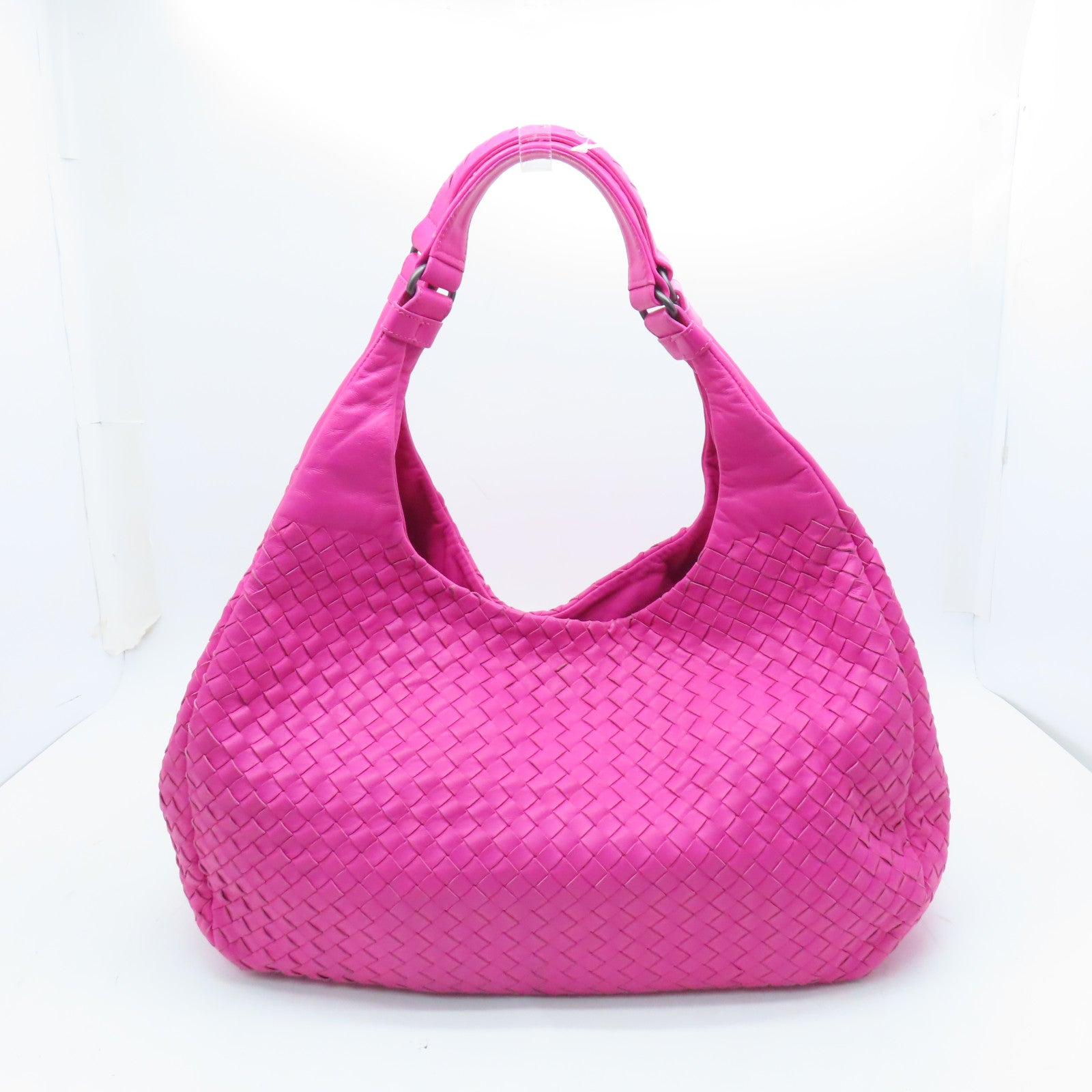 BOTTEGA VENETA 織紋皮革Shoulder Bag手挽袋/肩背袋粉色