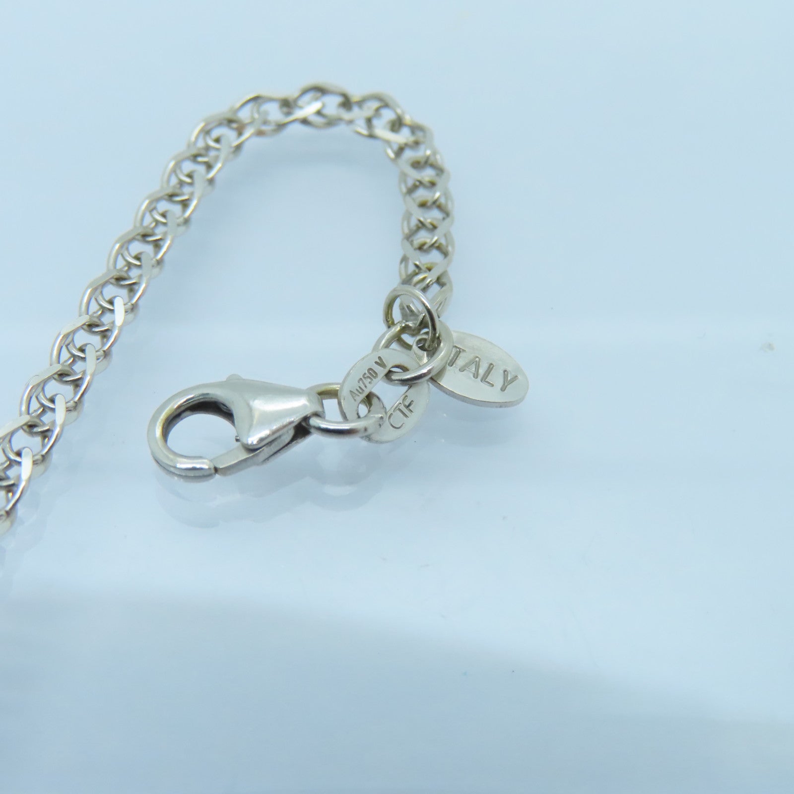 JEWELRY 【激減優惠】18K白金Sapphire Necklace 1.65ct藍寶石項鍊