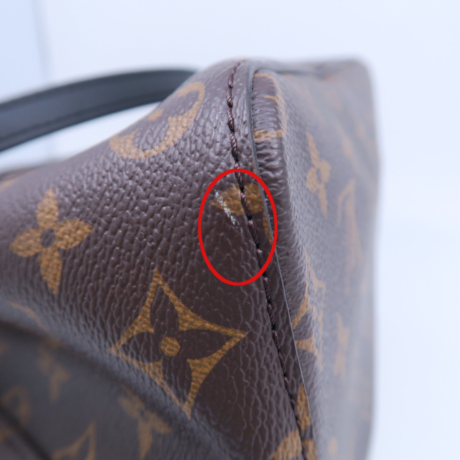 LOUIS VUITTON Monogram Neo Noe MM金扣肩背袋啡色
