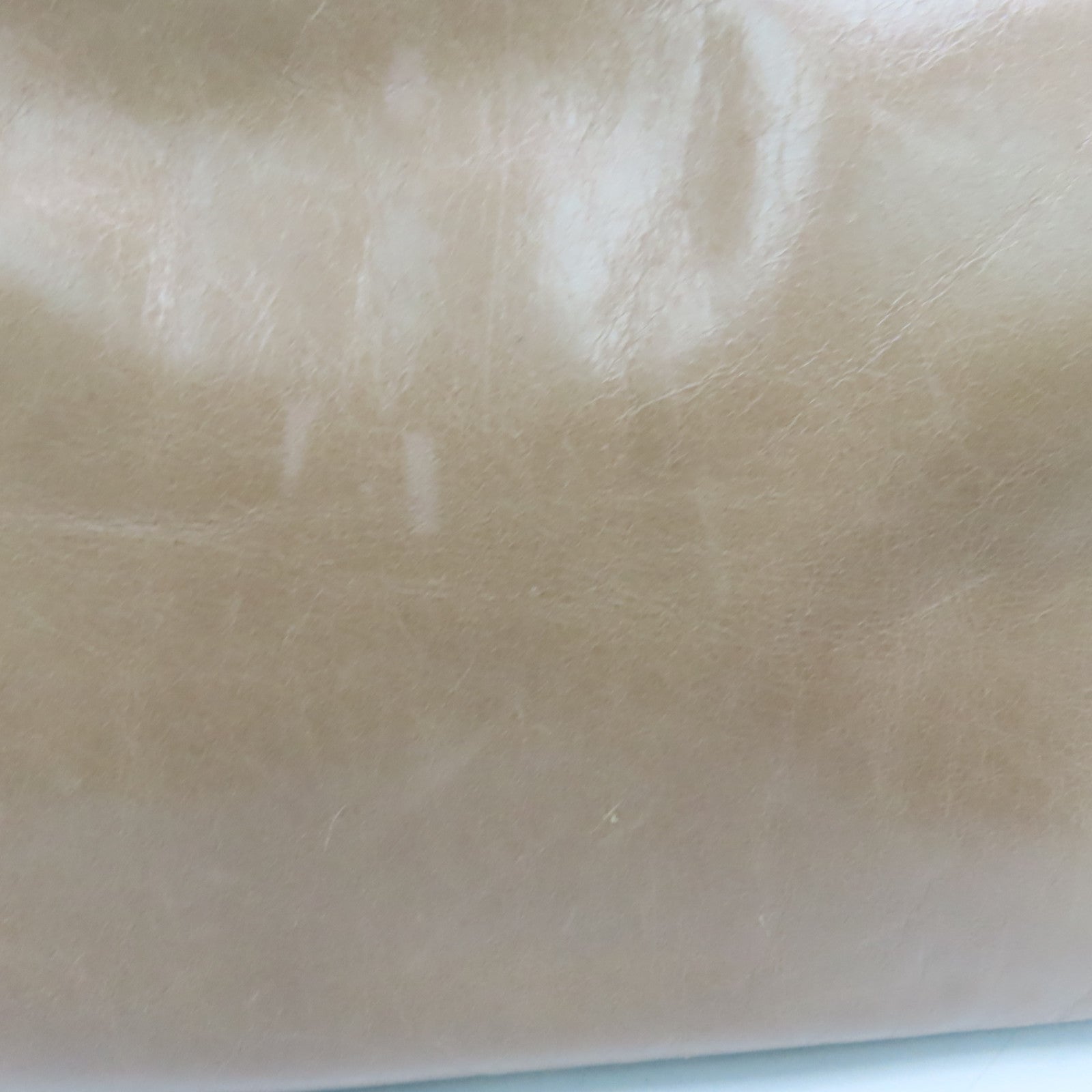 PRADA 牛皮皮革Shoulder Bag金扣手挽肩背两用袋米色