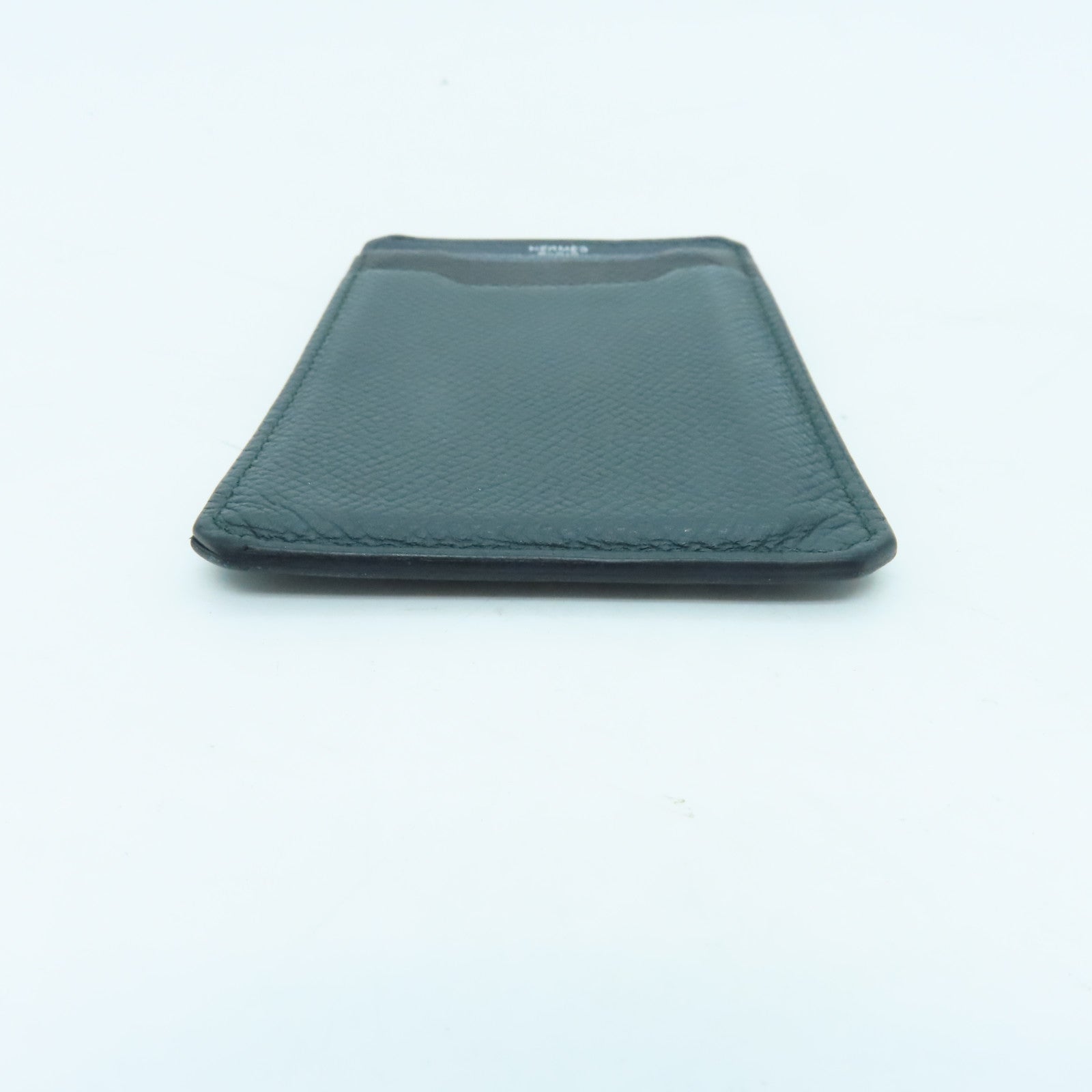 HERMES Epsom皮革Card Holder卡片套綠色/黑色/藍色