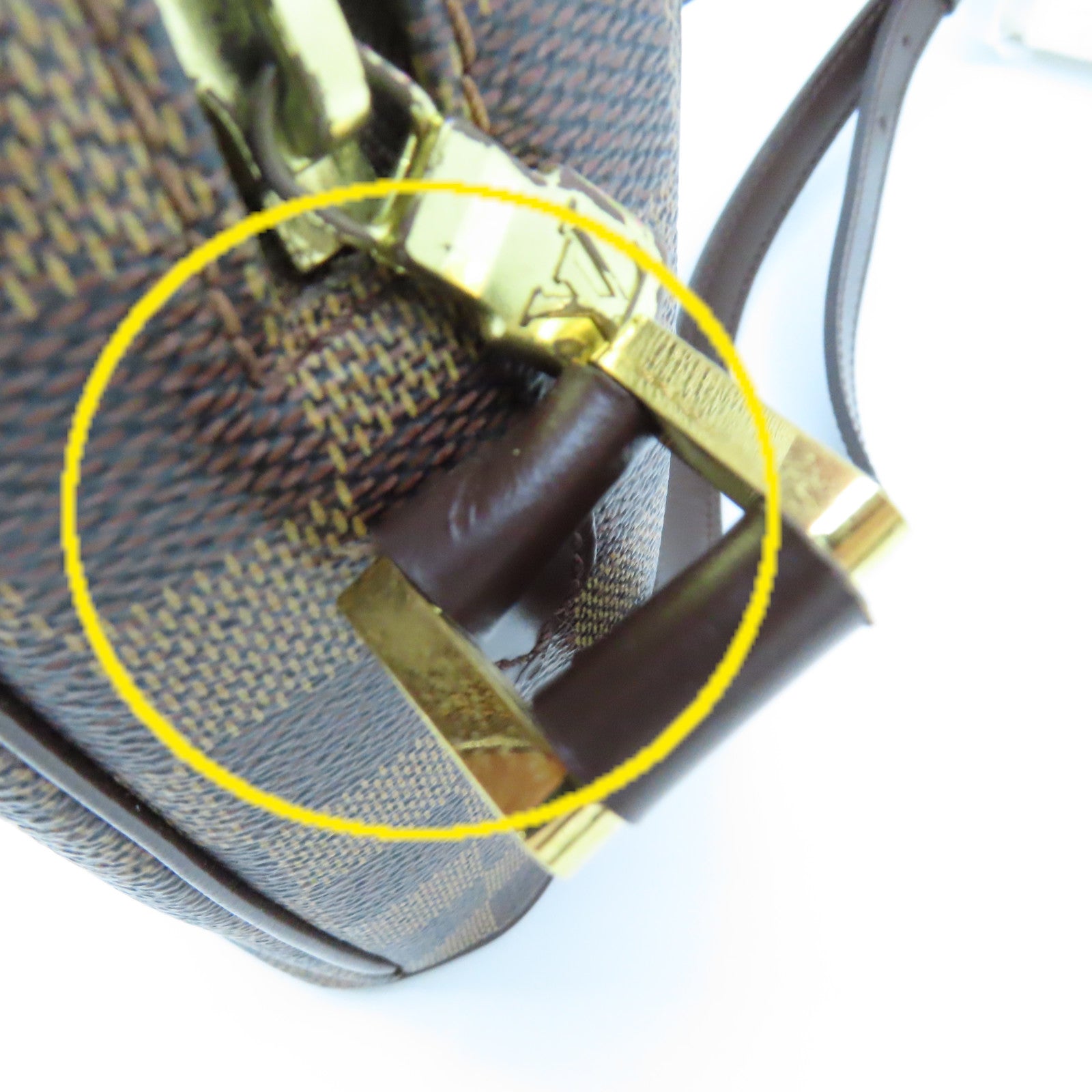 LOUIS VUITTON Damier Ipanema PM Shoulder Bag肩背袋啡色