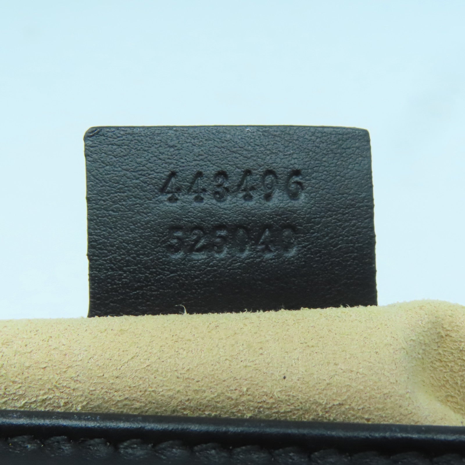 GUCCI 牛皮皮革GG Marmont金扣肩背袋黑色