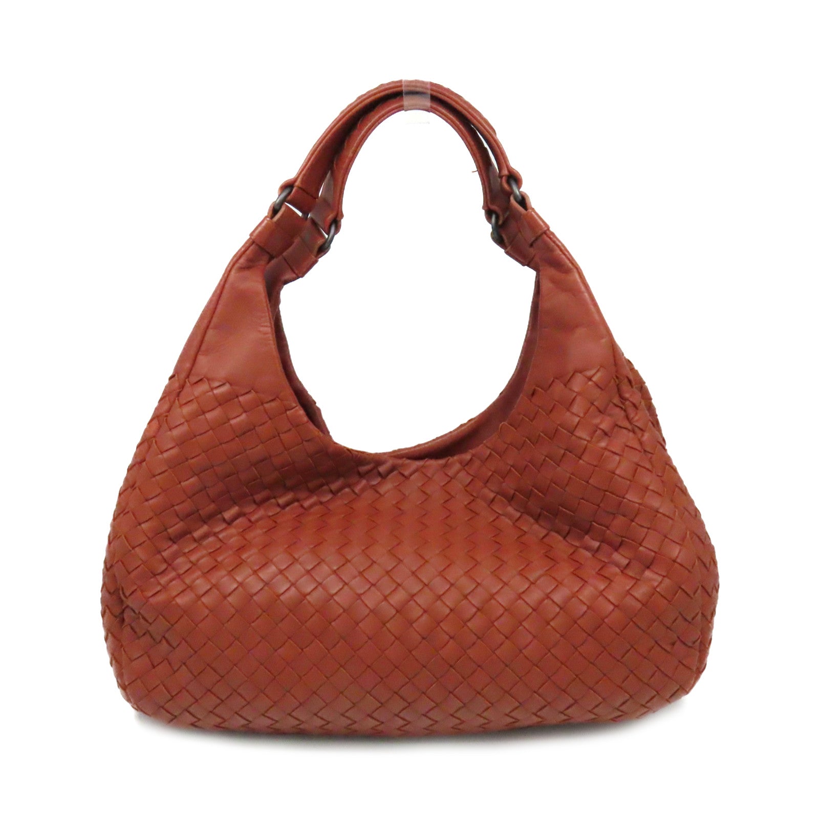 BOTTEGA VENETA 【激減優惠】織紋皮革Shoulder Bag肩背袋啡色