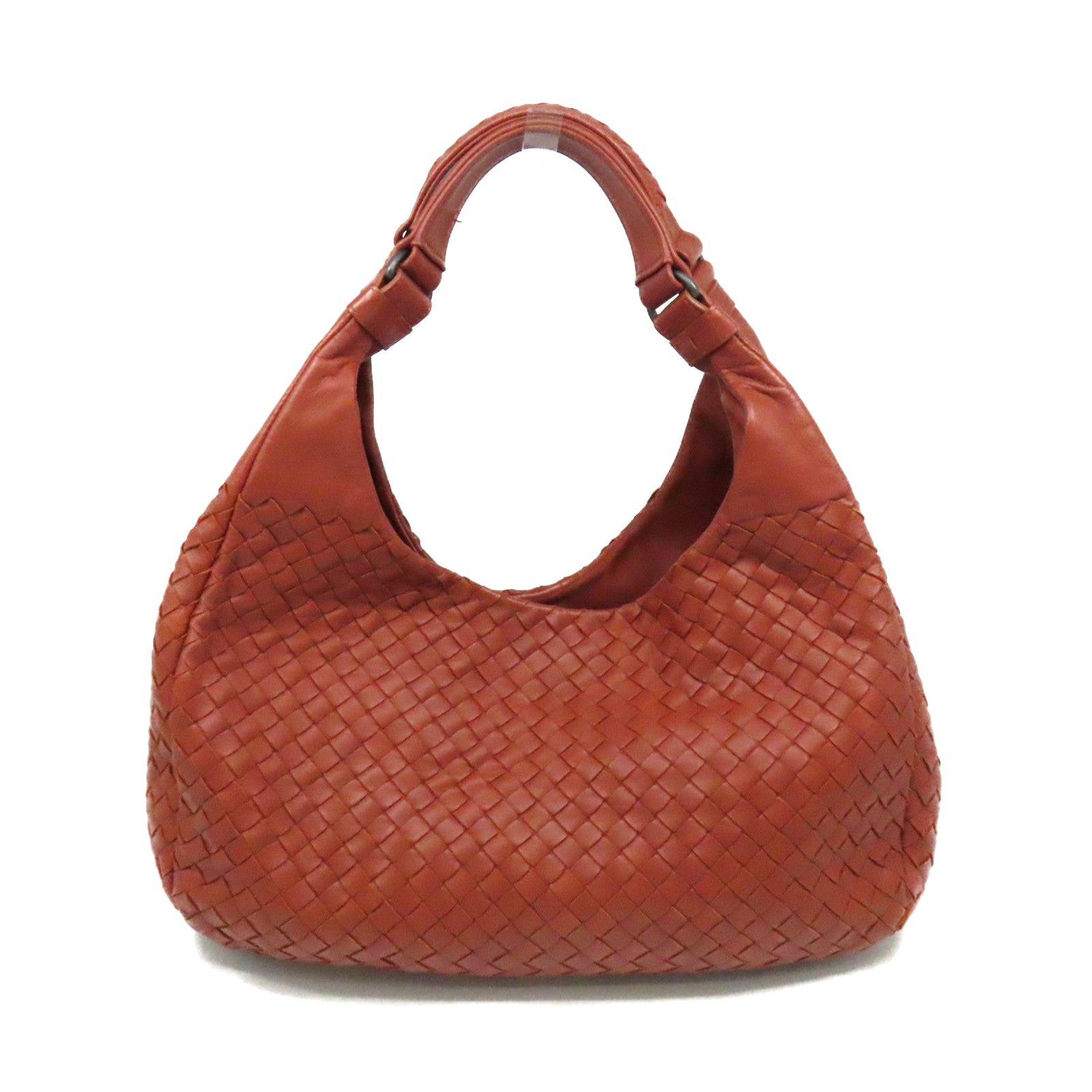 BOTTEGA VENETA 【激減優惠】織紋皮革Shoulder Bag肩背袋啡色