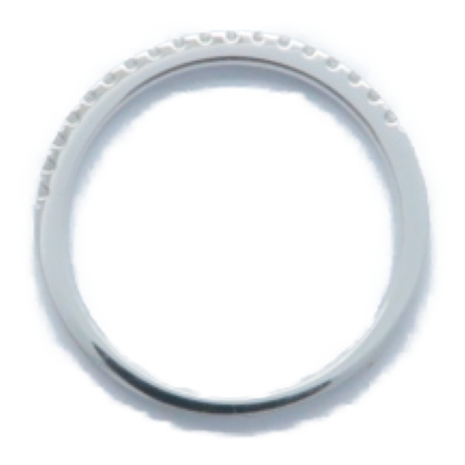JEWELRY 18K白金Diamond Ring 0.151ct鑽石戒指US#7.25