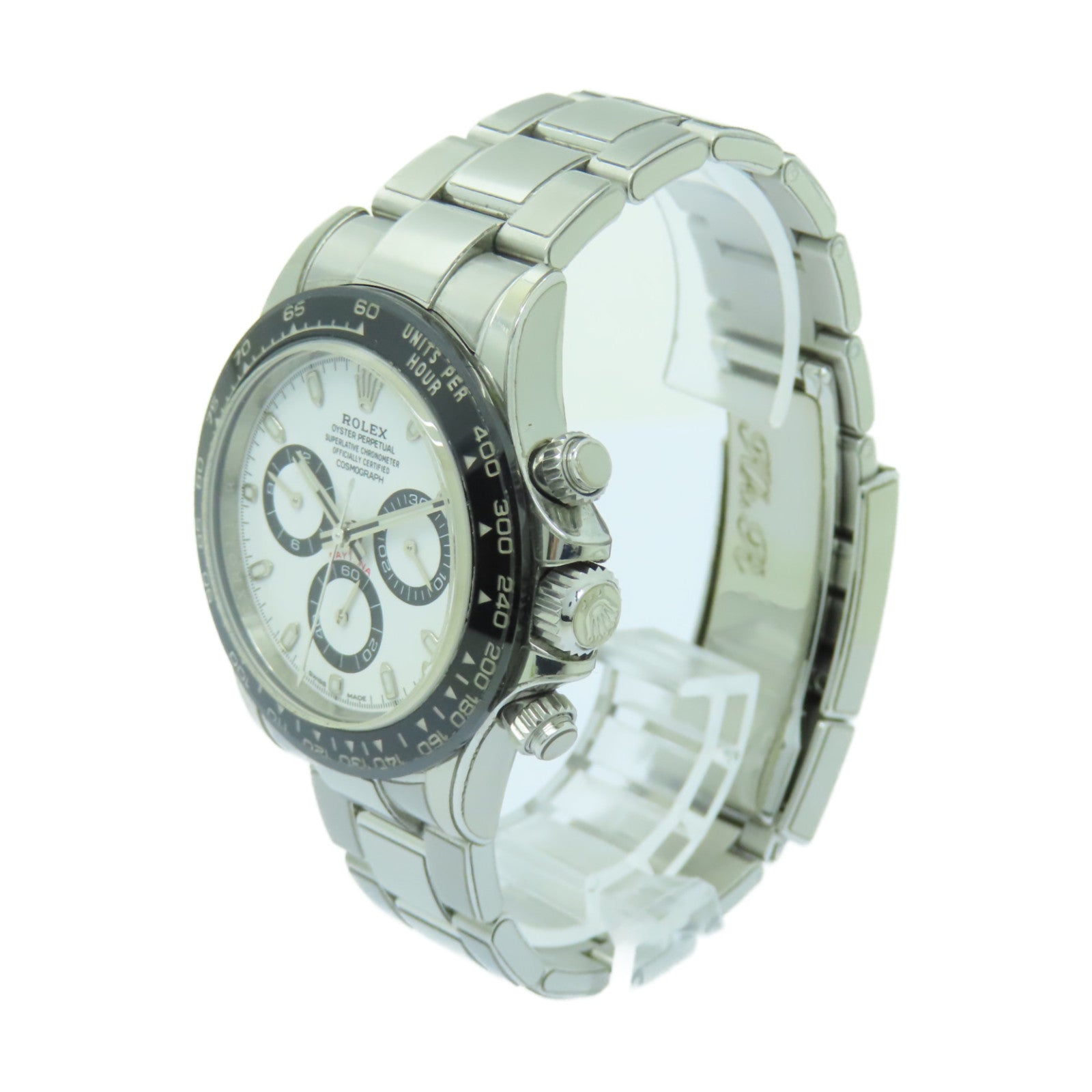 ROLEX Daytona不鏽鋼手錶自動機芯白色