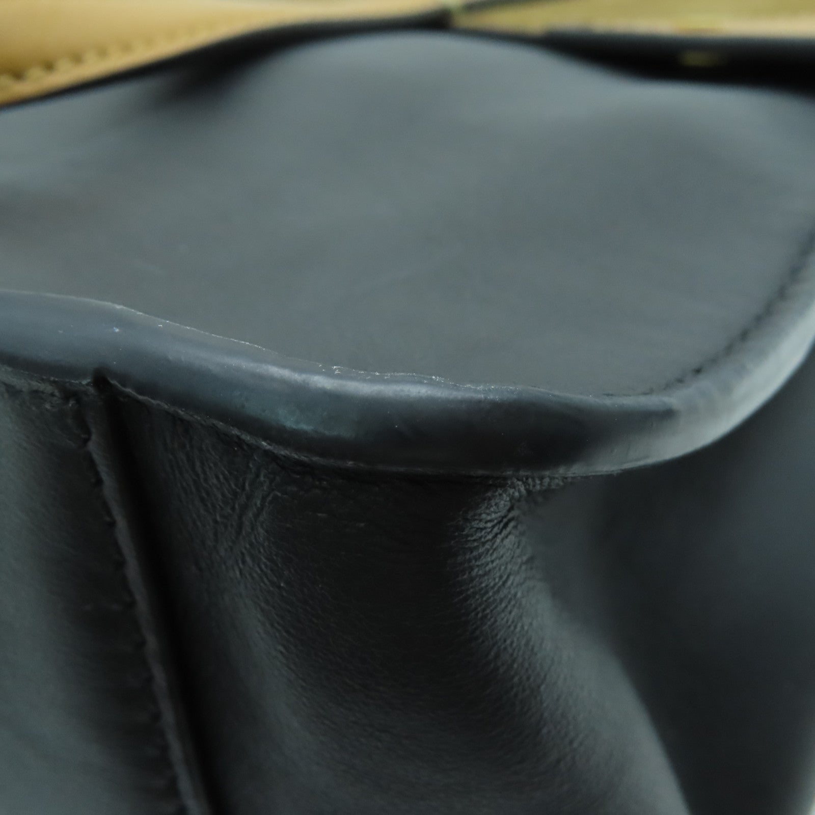 FENDI 【激減優惠】牛皮皮革/麂皮皮革2 Way Shoulder手挽肩背兩用袋黑色/啡色