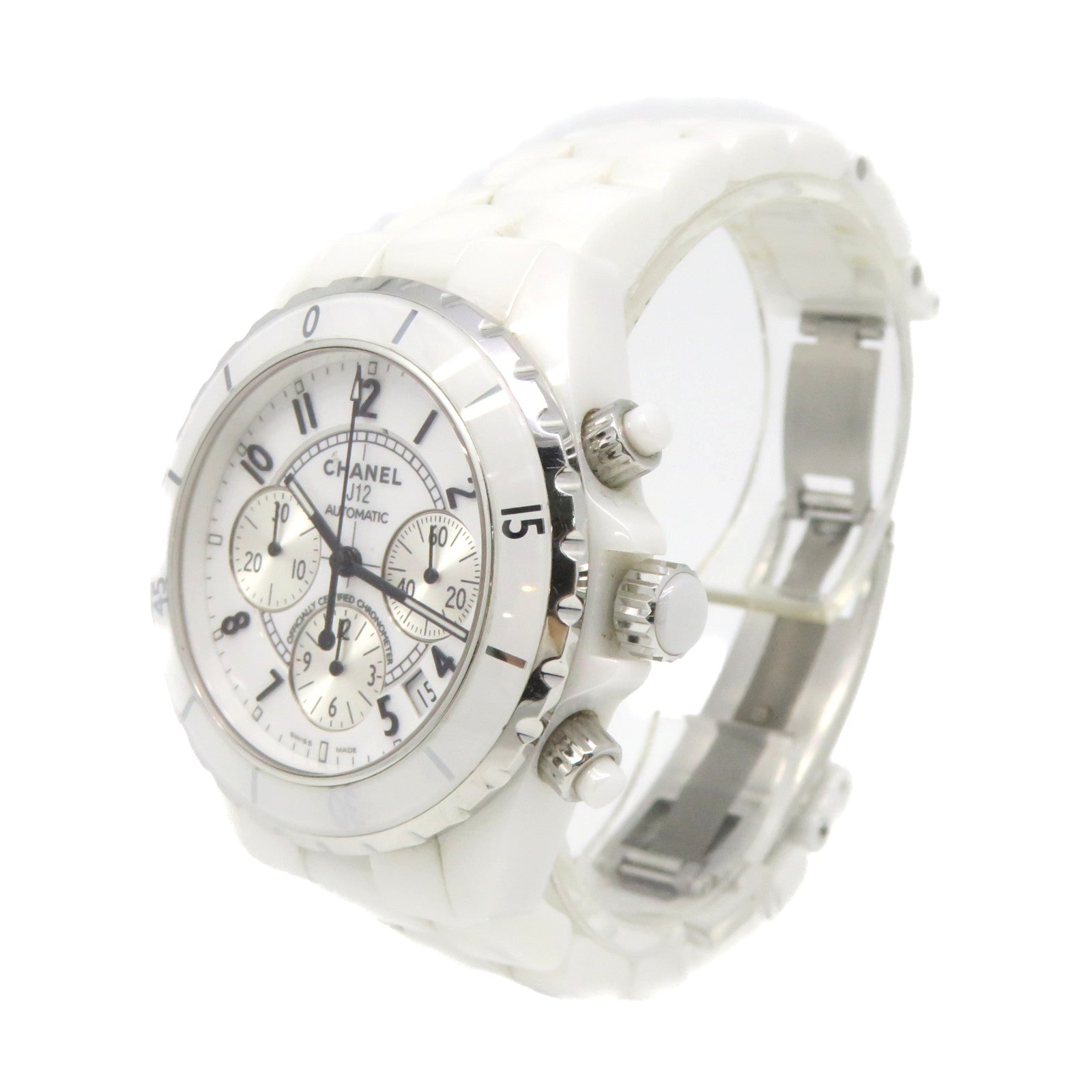 CHANEL J12 41MM Watch Ceramic Automatic Movement Watch White