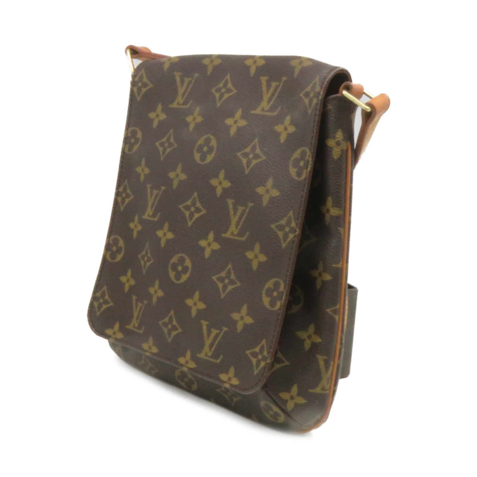 LOUIS VUITTON Monogram Musette Salsa Shoulder Bag brown