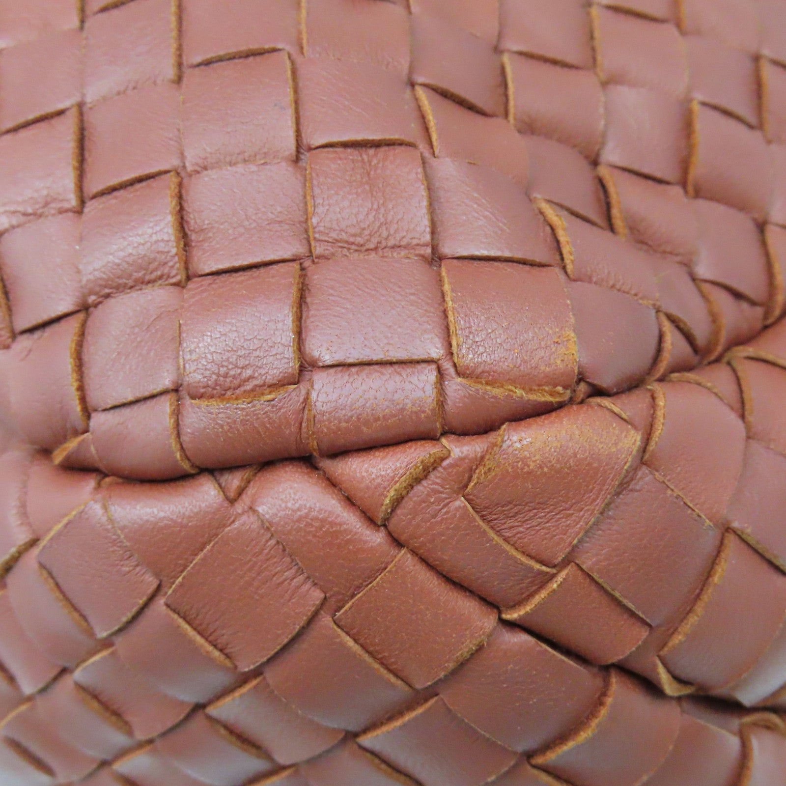 BOTTEGA VENETA 【激減優惠】織紋皮革Shoulder Bag肩背袋啡色