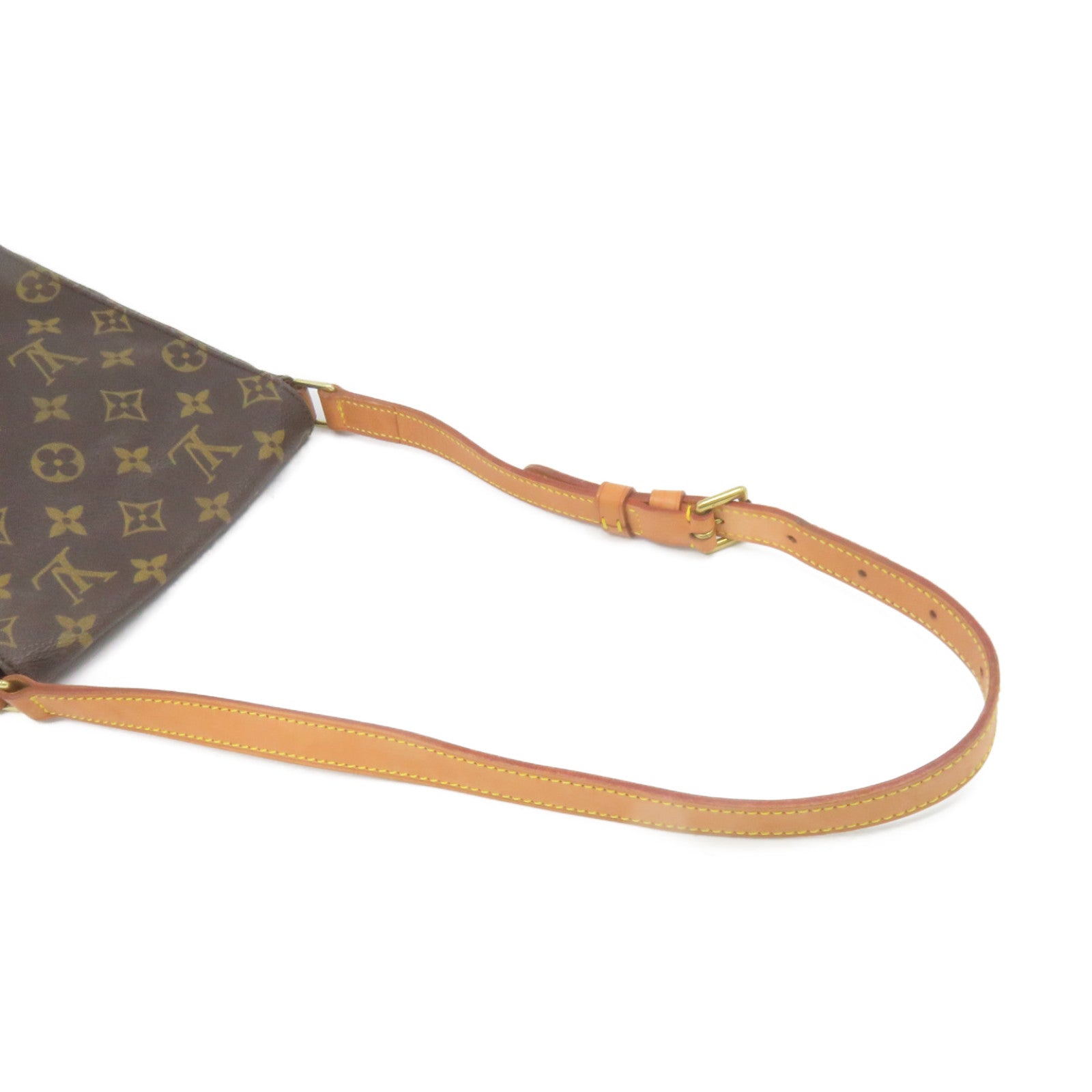 LOUIS VUITTON Monogram Musette Salsa Shoulder Bag brown