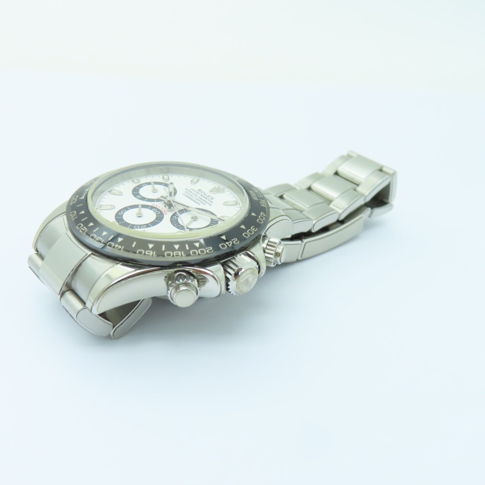 ROLEX Daytona不鏽鋼手錶自動機芯白色