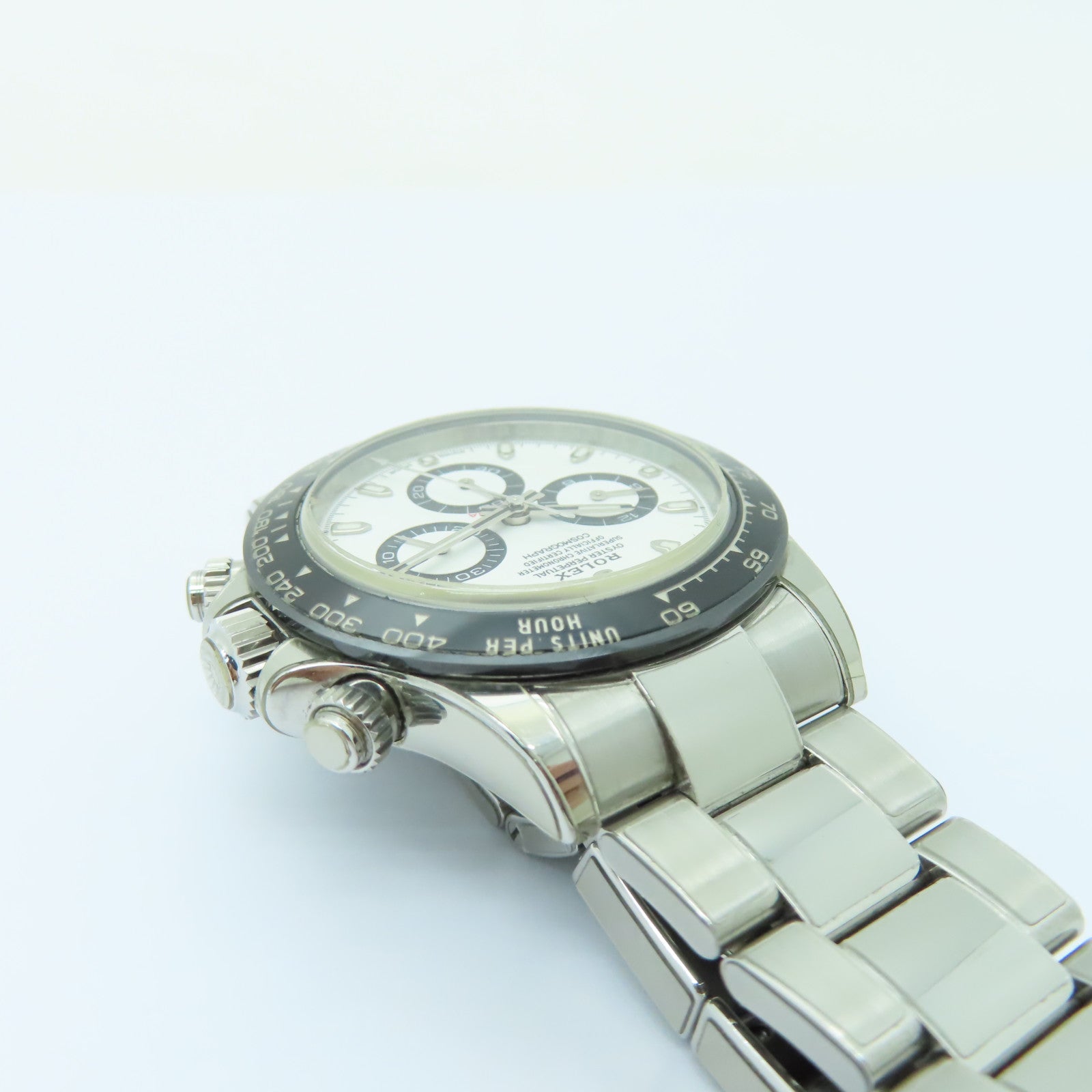 ROLEX Daytona不鏽鋼手錶自動機芯白色