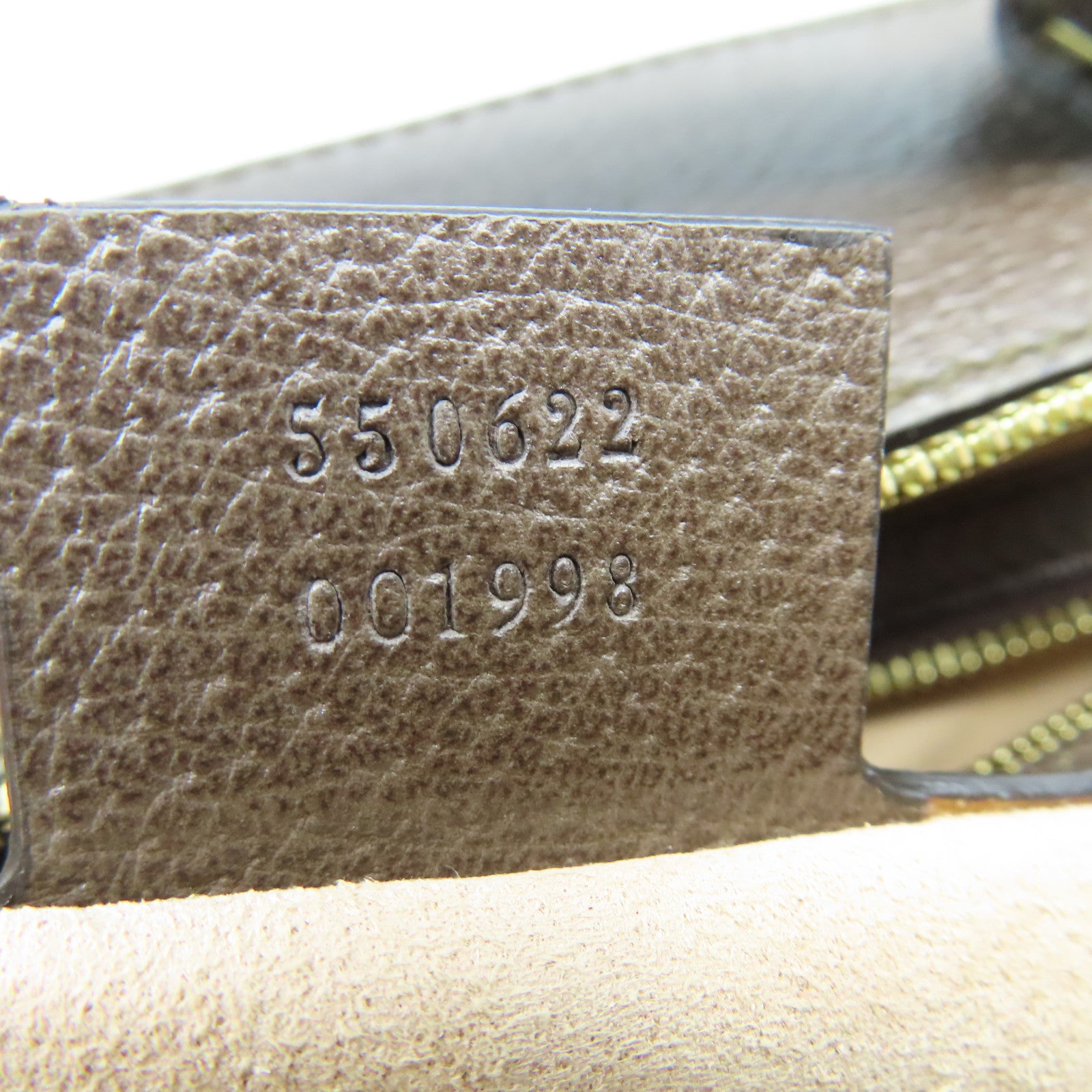 GUCCI 塗層帆布/皮革Ophidia GG金扣手挽肩背兩用袋啡色