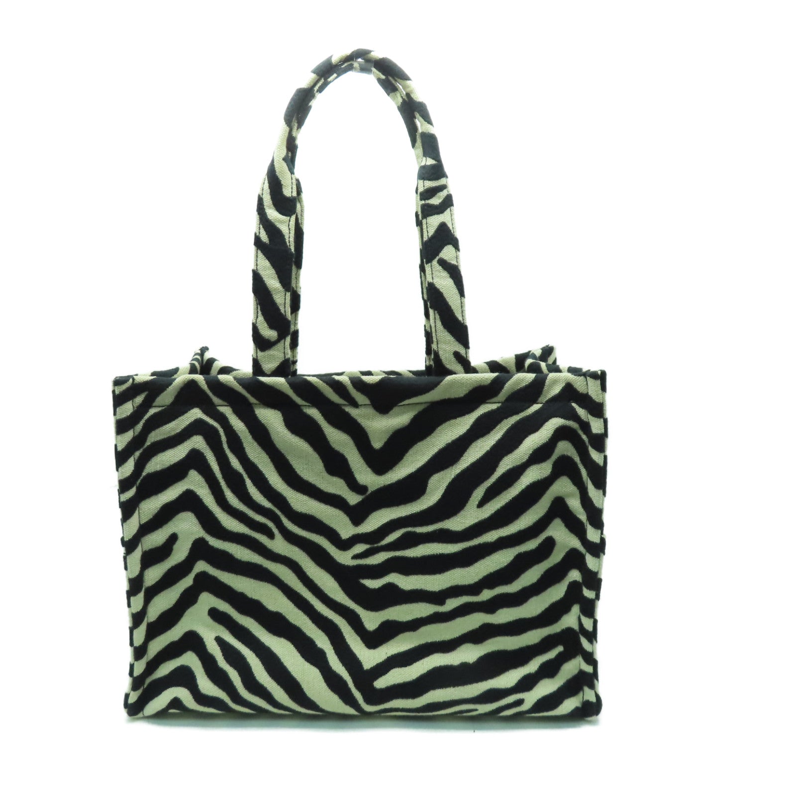 CELINE 帆布Tote Bag手挽袋白色/黑色